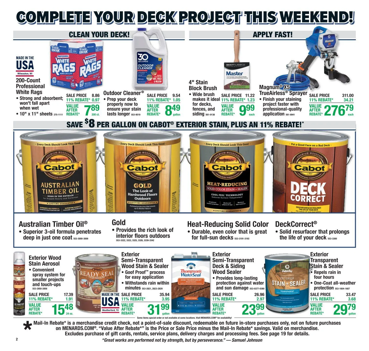 Weekly ad Menards Sales from May 14 to May 25 2026 - Page 3