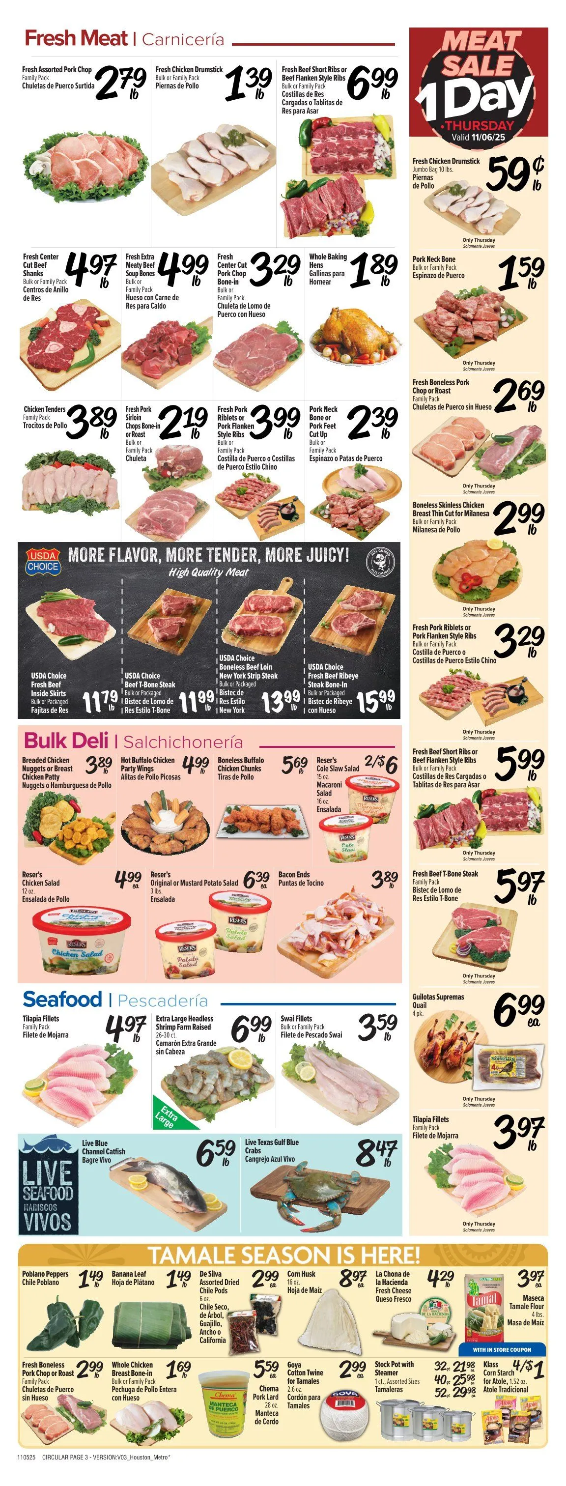 Weekly ad Fiesta Mart Sales from November 5 to November 11 2025 - Page 3
