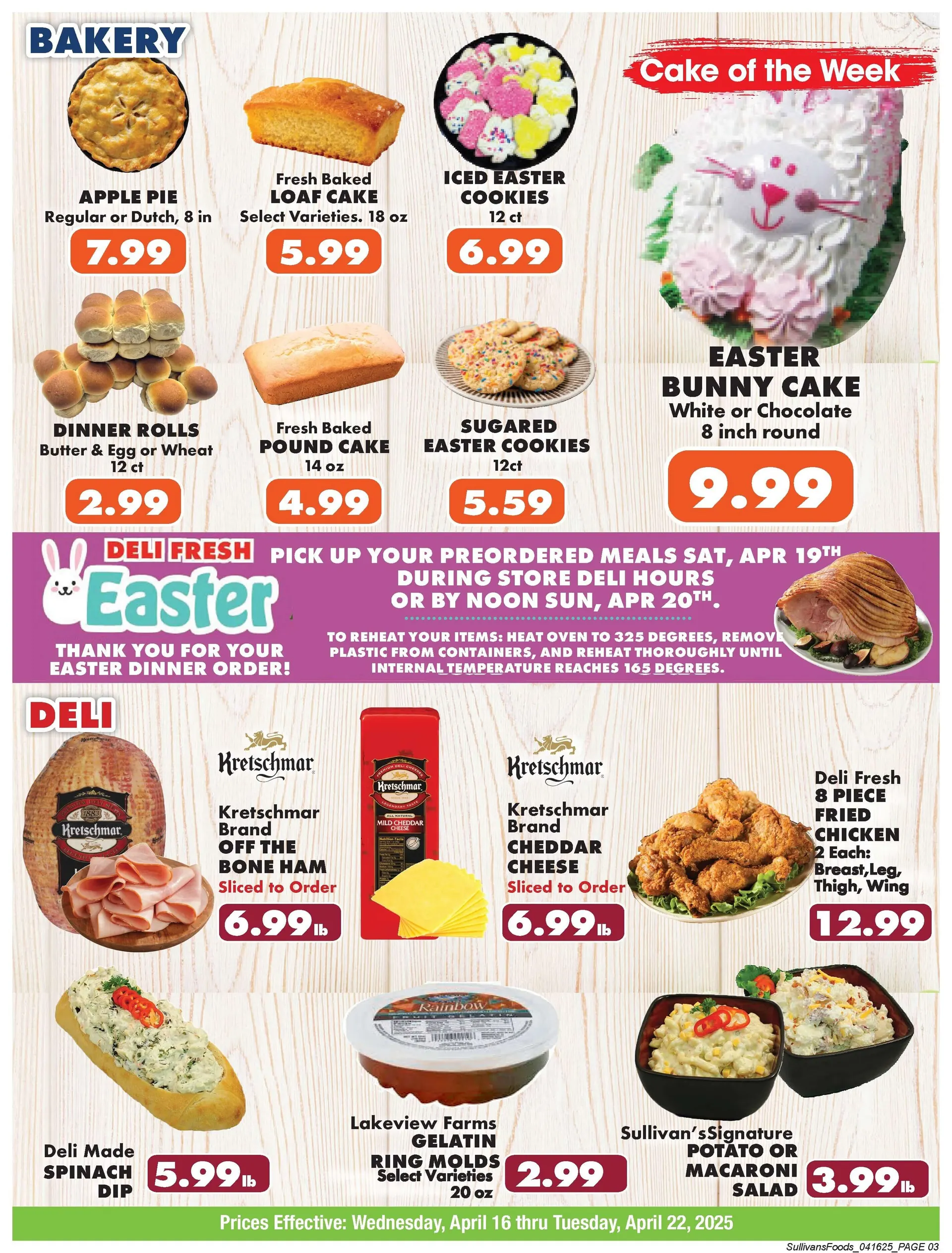 Weekly ad Sullivan's Foods Deals from April 16 to April 20 2025 - Page 3