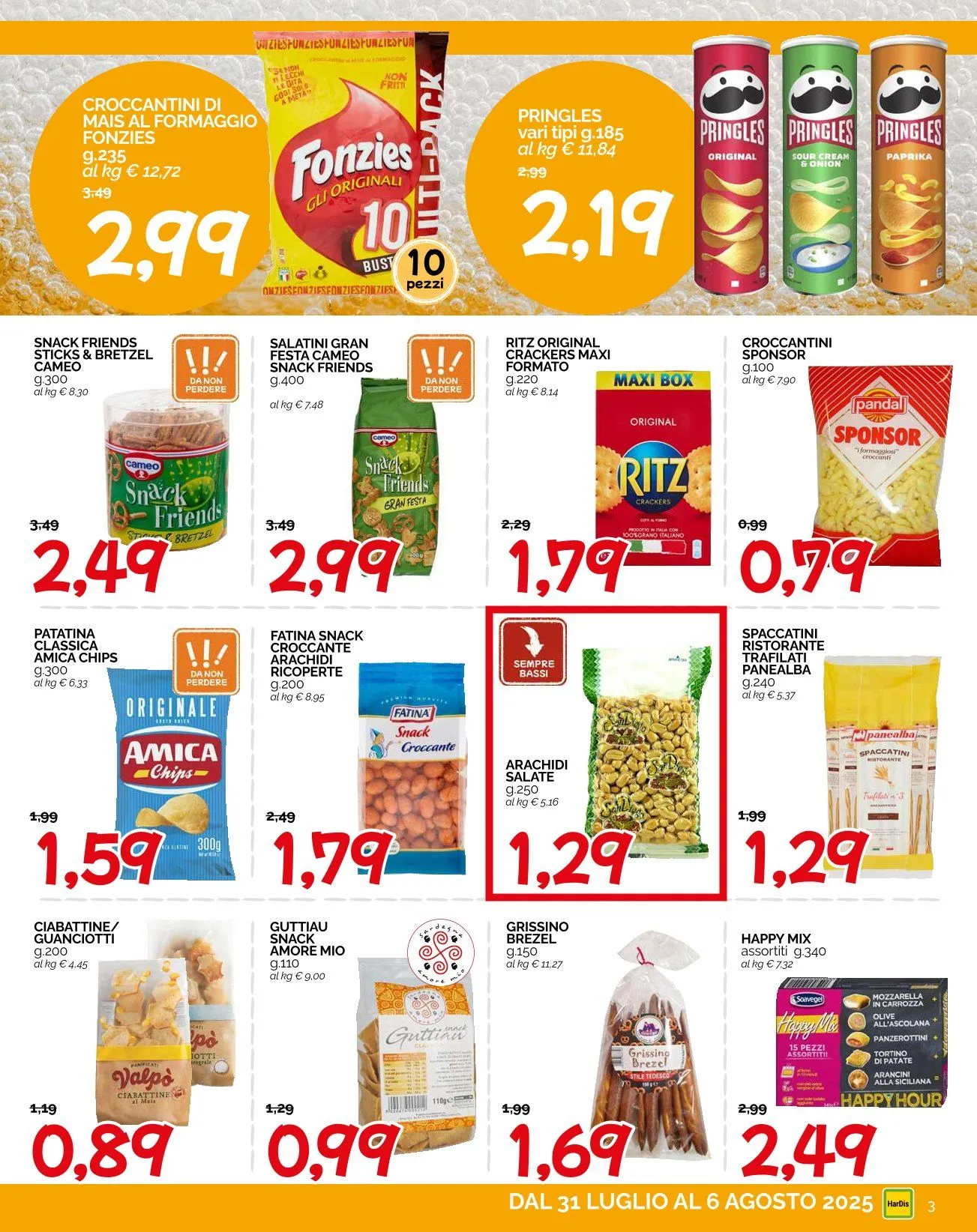 Volantino da 31 luglio a 6 agosto di 2025 - Pagina del volantino 3