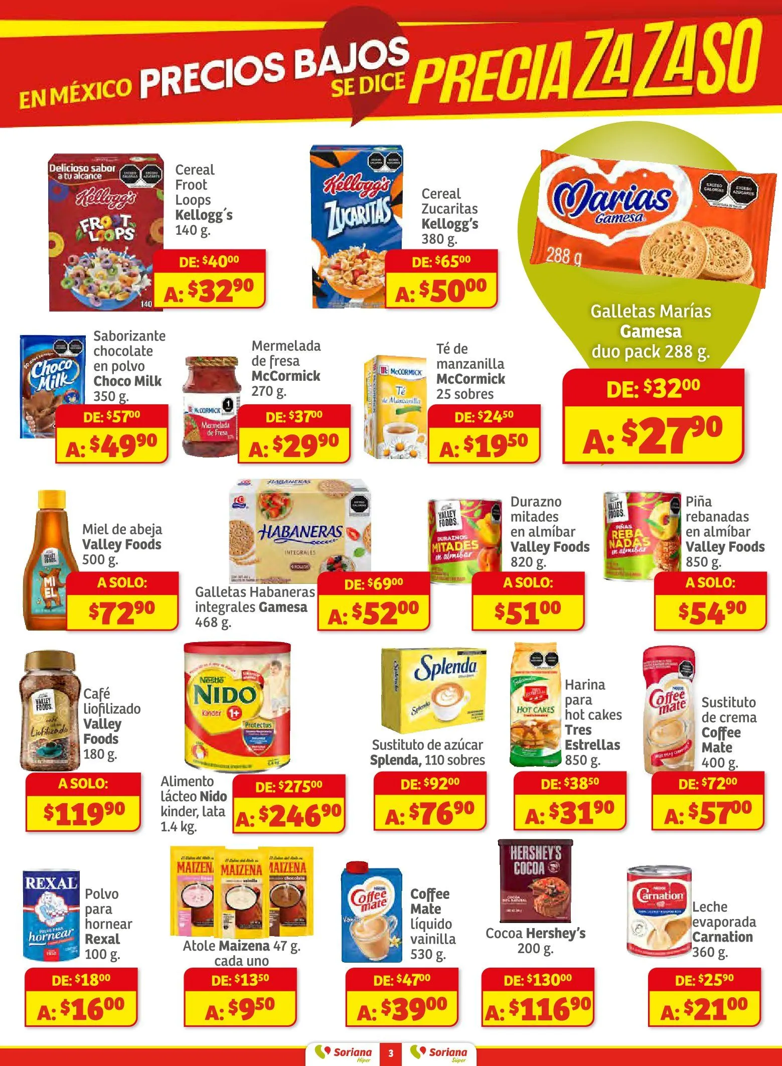 Catálogo de Soriana Ofertas 16 de octubre al 29 de octubre 2025 - Pagina 3