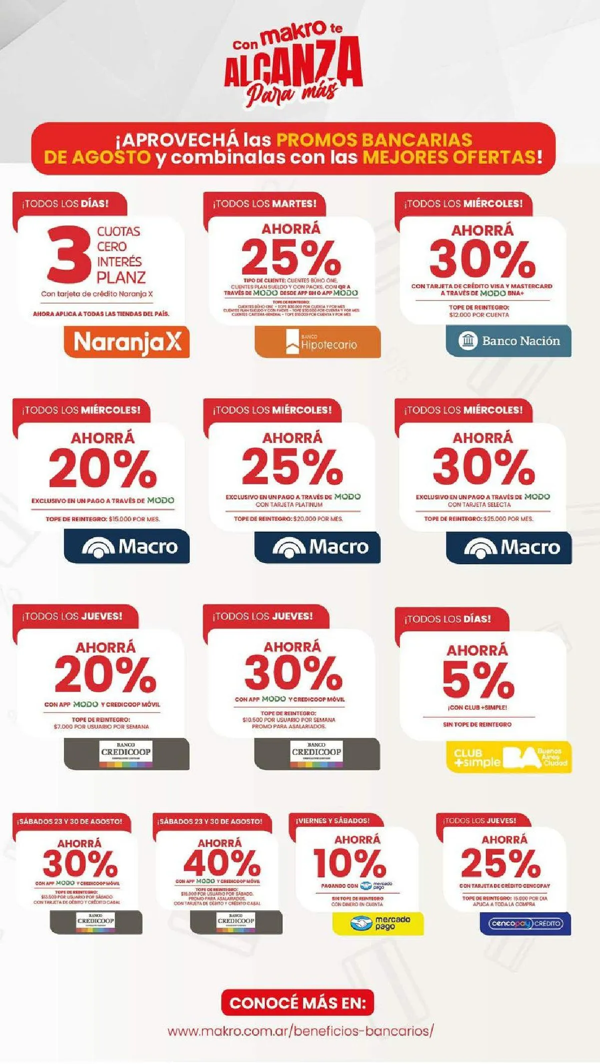 Ofertas de Ofertas Makro 7 de agosto al 14 de agosto 2025 - Página 3 del catálogo
