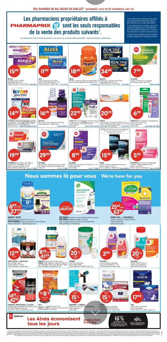 Pharmaprix Sales from July 18 to July 23 2026 - flyer page 3