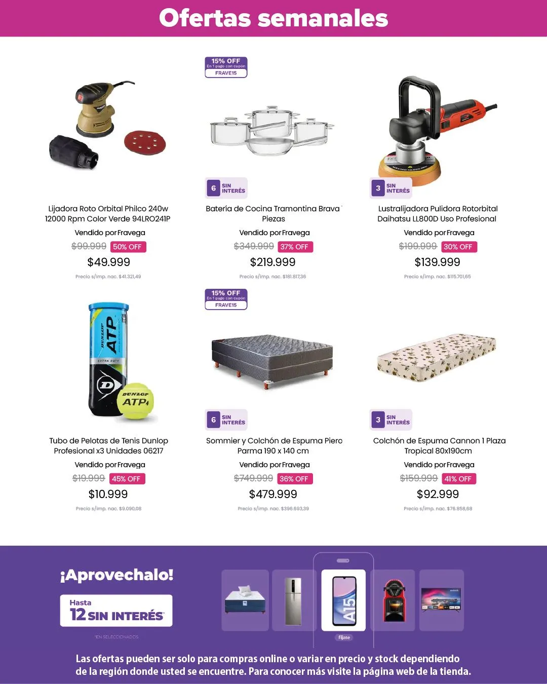 Ofertas de Frávega Ofertas semanales 30 de abril al 14 de mayo 2025 - Página 4 del catálogo