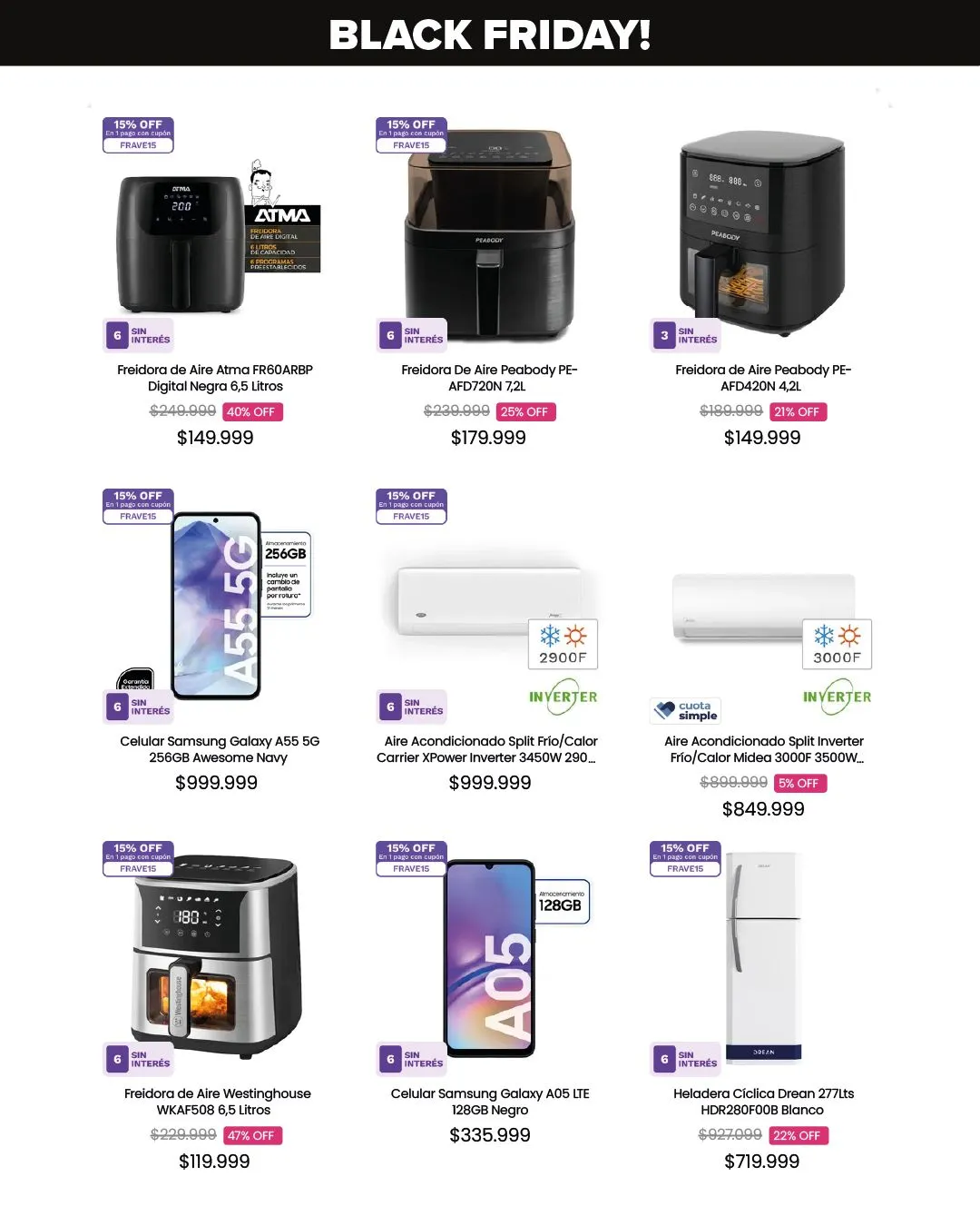 Ofertas de Fravega Black Friday Ofertas! 26 de noviembre al 4 de diciembre 2024 - Página 6 del catálogo