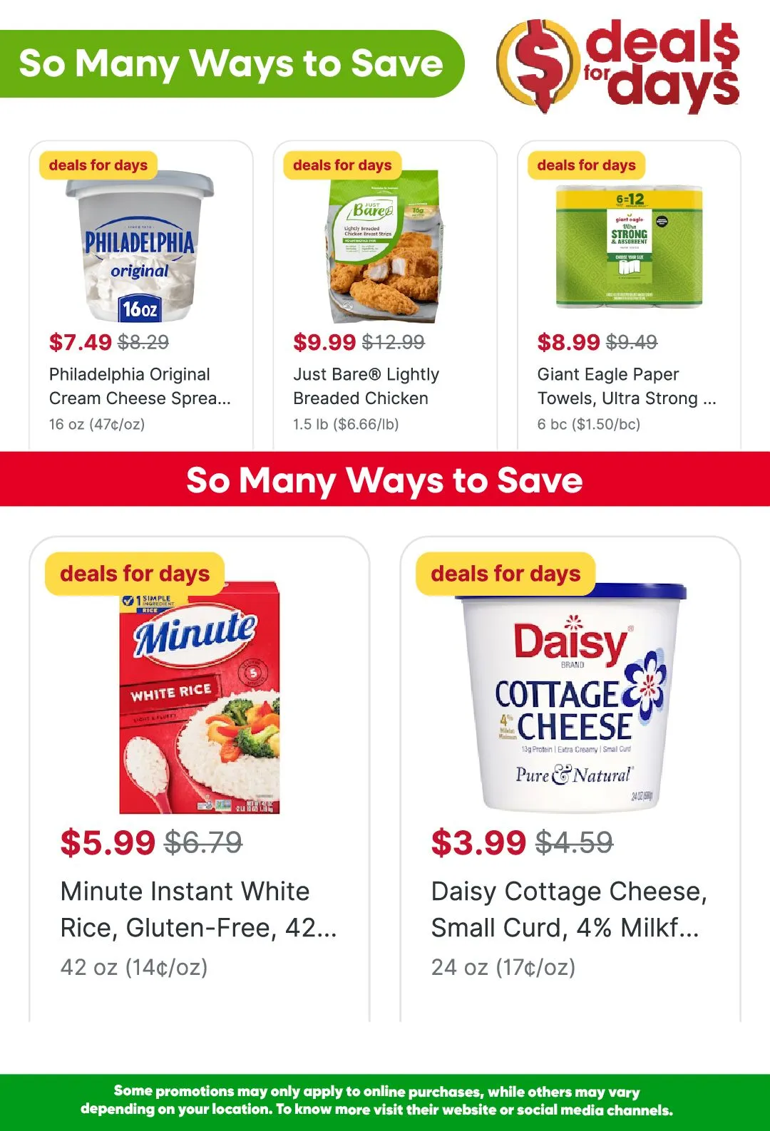 Weekly ad Giant Eagle Weekly Ad from April 9 to April 23 2025 - Page 2