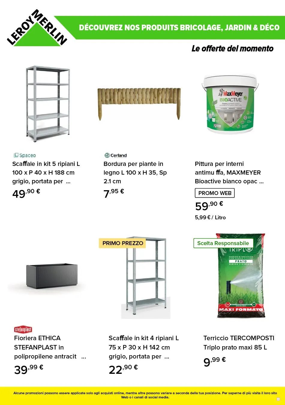 Leroy Merlin Offerte settimanali! da 5 maggio a 19 maggio di 2025 - Pagina del volantino 2
