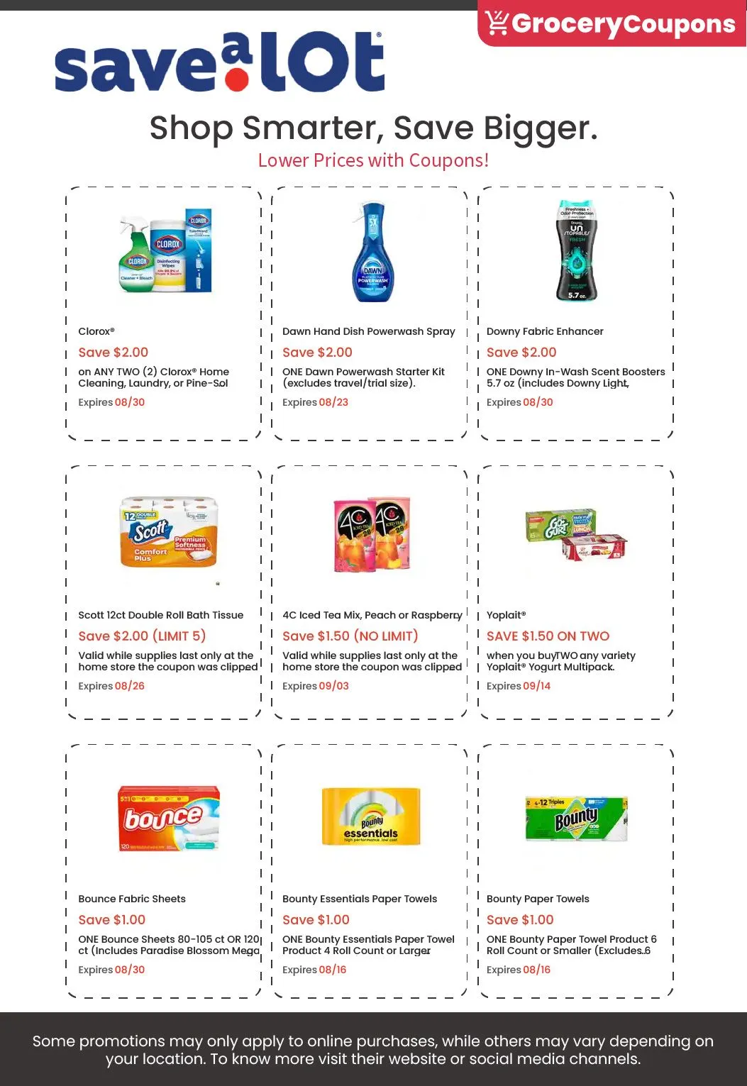Weekly ad Save a Lot Coupons from August 1 to August 31 2025 - Page 2