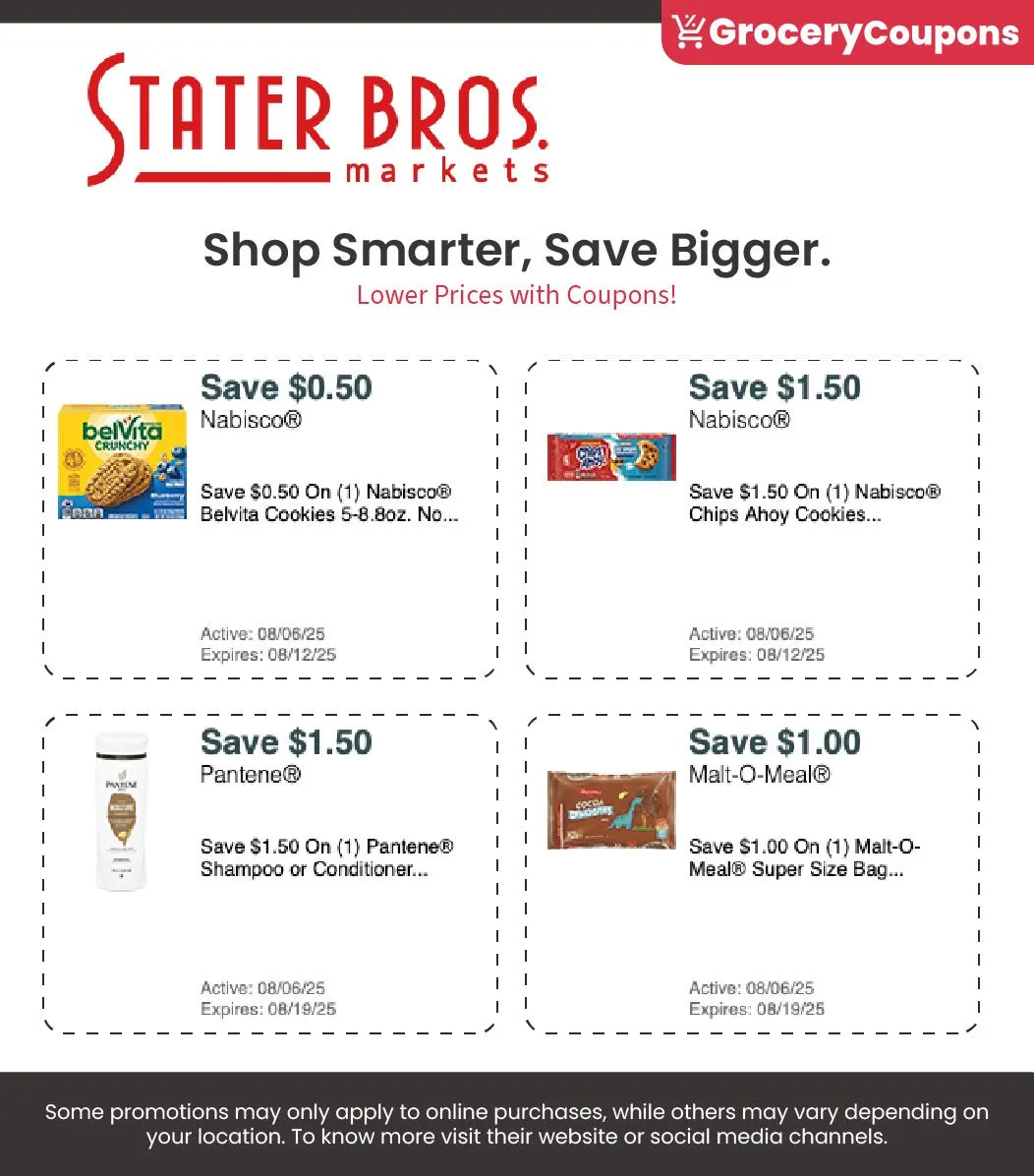Weekly ad Stater Bros. coupons from August 8 to August 31 2025 - Page 2