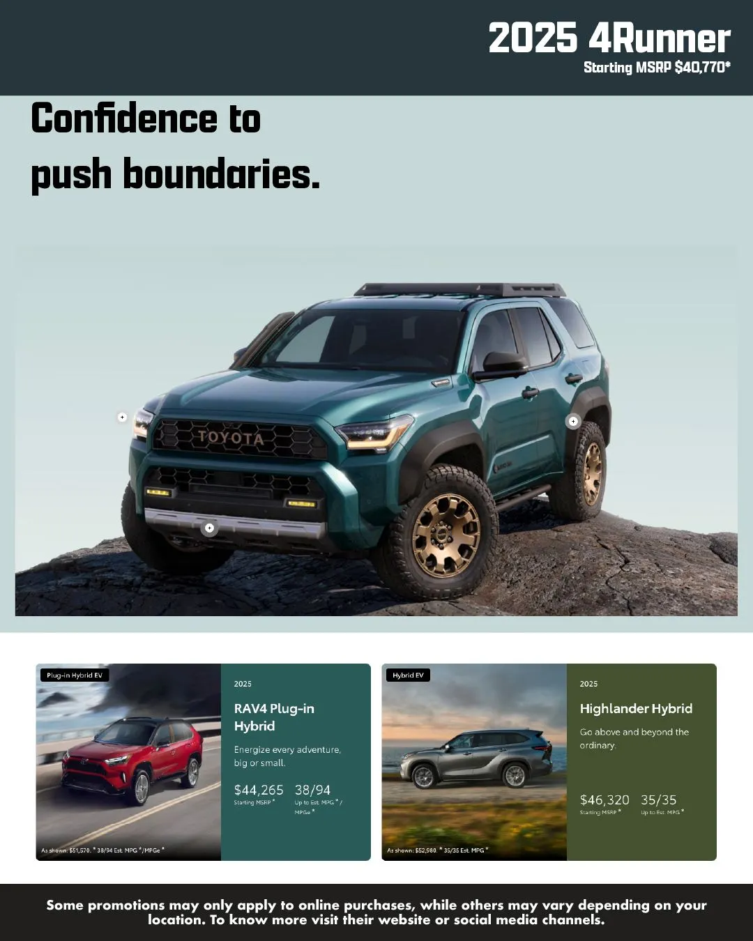 Weekly ad Toyota Weekly Ad from March 27 to April 17 2025 - Page 2