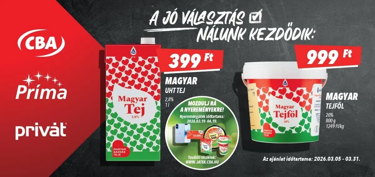 Katalógus CBA legfrissebb ajánlatai április 8.-tól április 14.-ig 2026. - Oldal 2