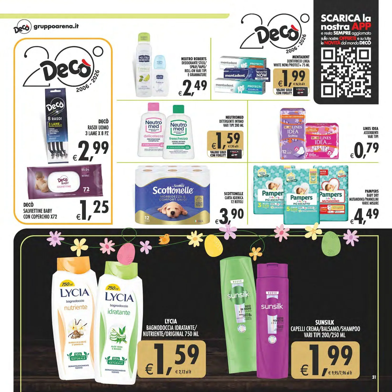  Volantini Deco Supermercati da 27 marzo a 7 aprile di 2026 - Pagina del volantino 31