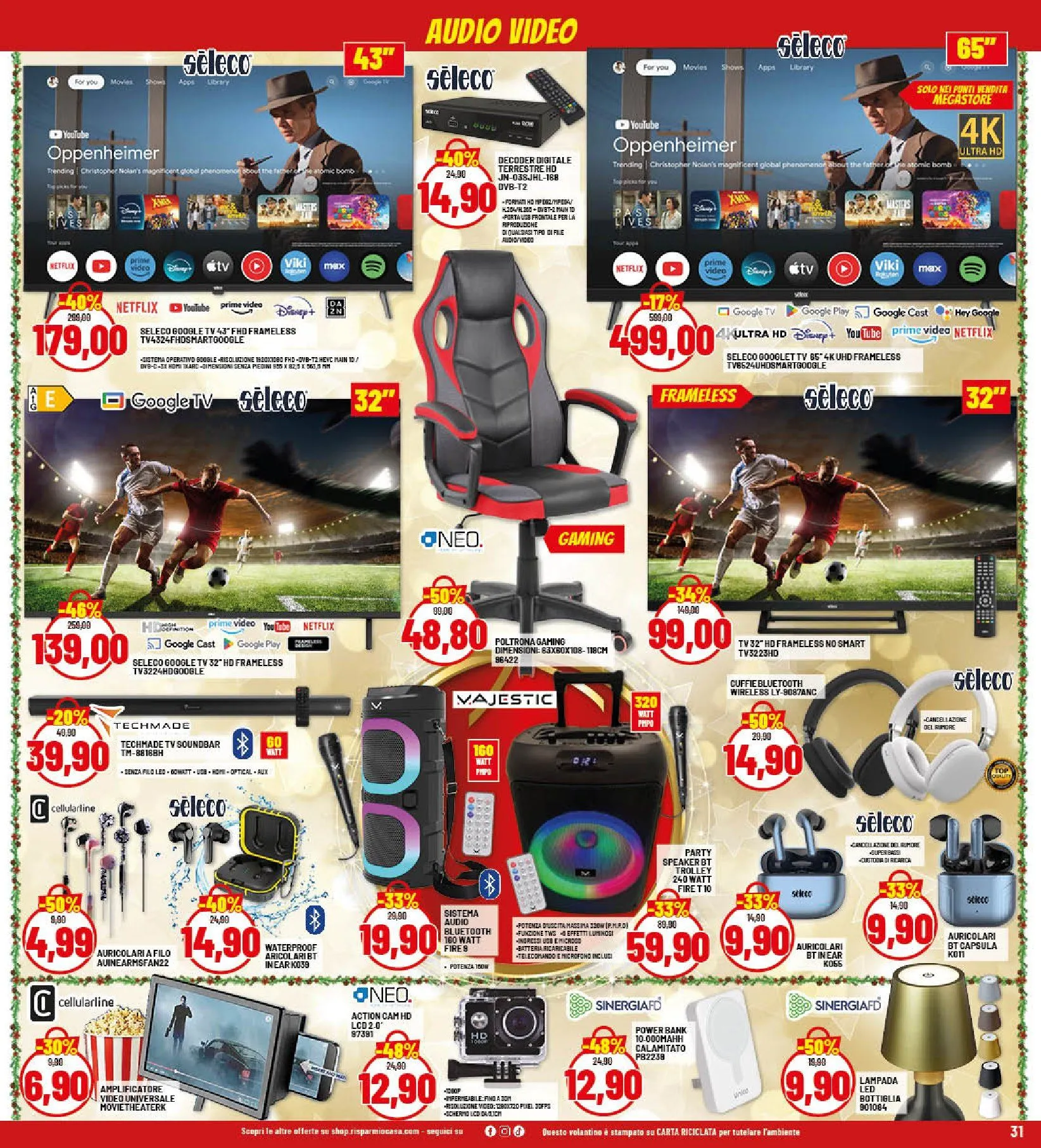 Risparmio Casa Volantino da 26 novembre a 20 dicembre di 2025 - Pagina del volantino 31