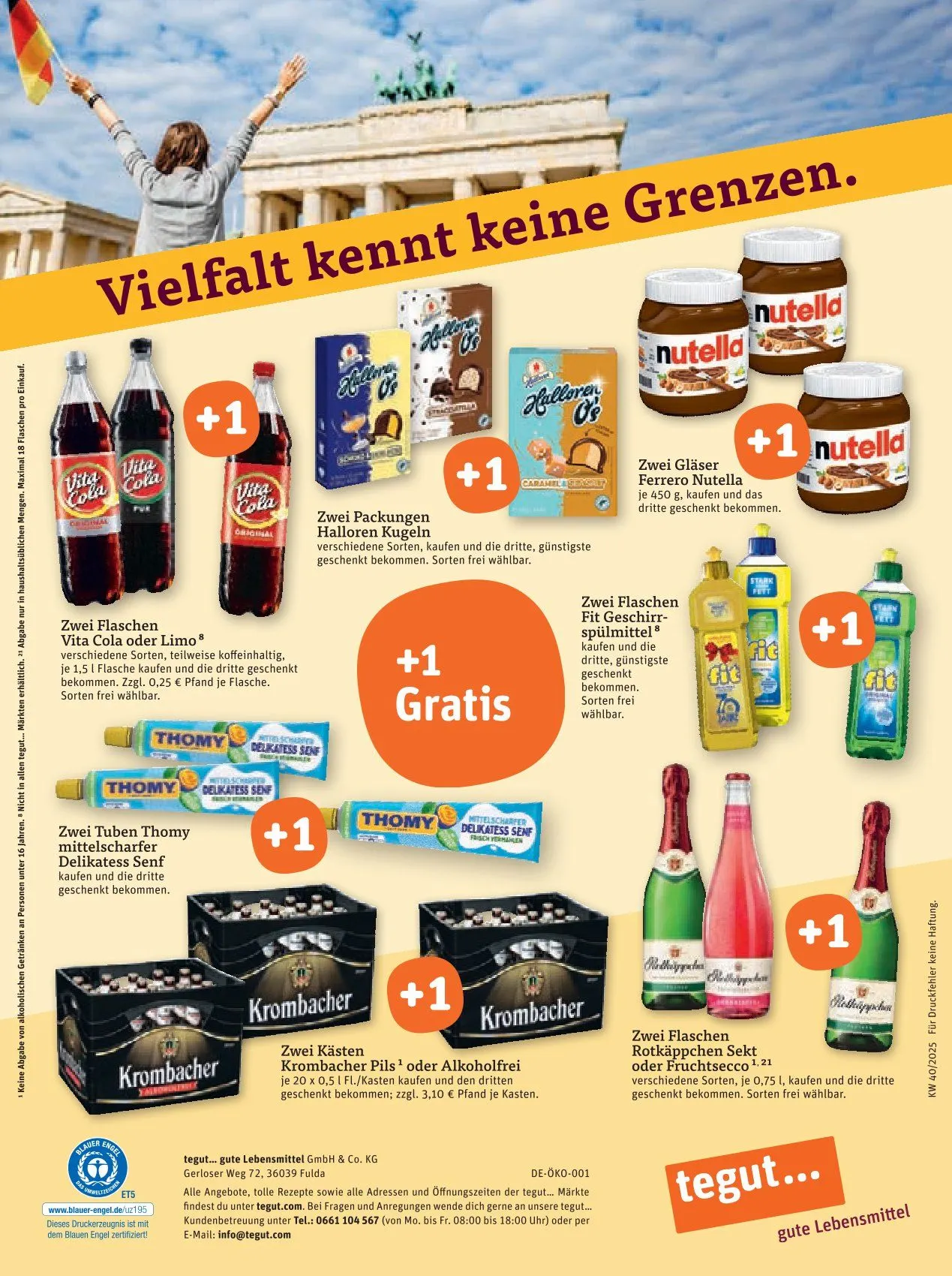 tegut... Angebote von 2. Oktober bis 4. Oktober 2025 - Prospekt seite 31