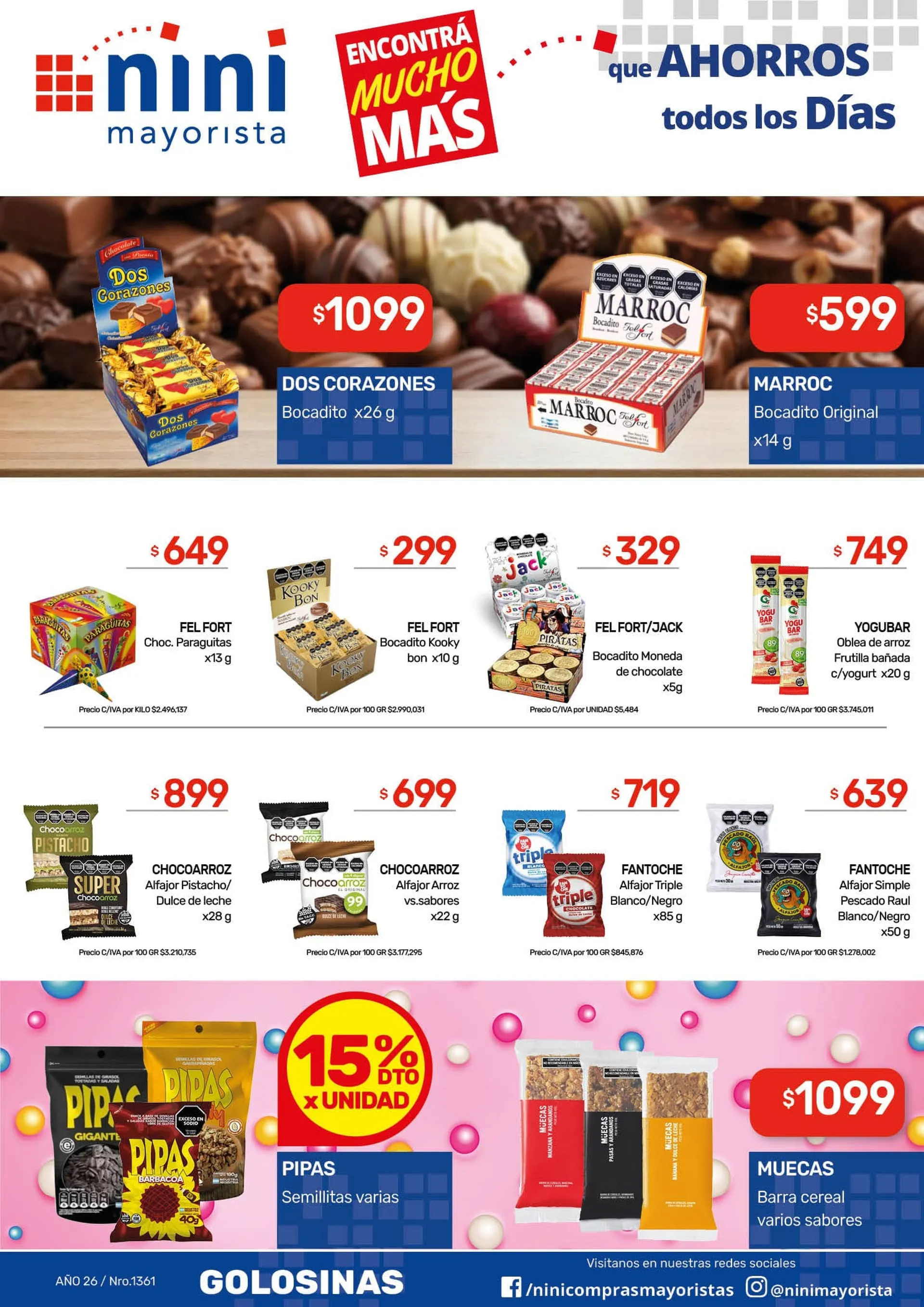 Ofertas de Nini Mayorista Ofertas 25 de mayo al 31 de mayo 2026 - Página 31 del catálogo