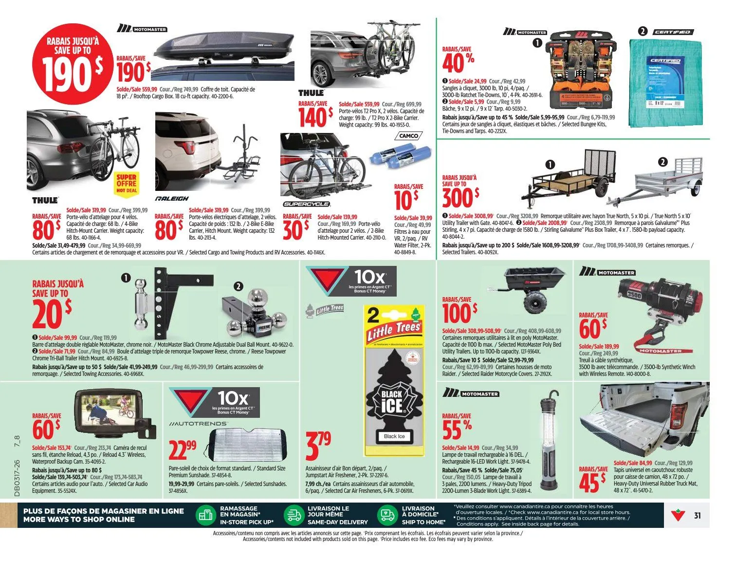 Canadian Tire Sales from April 23 to April 30 2026 - flyer page 31
