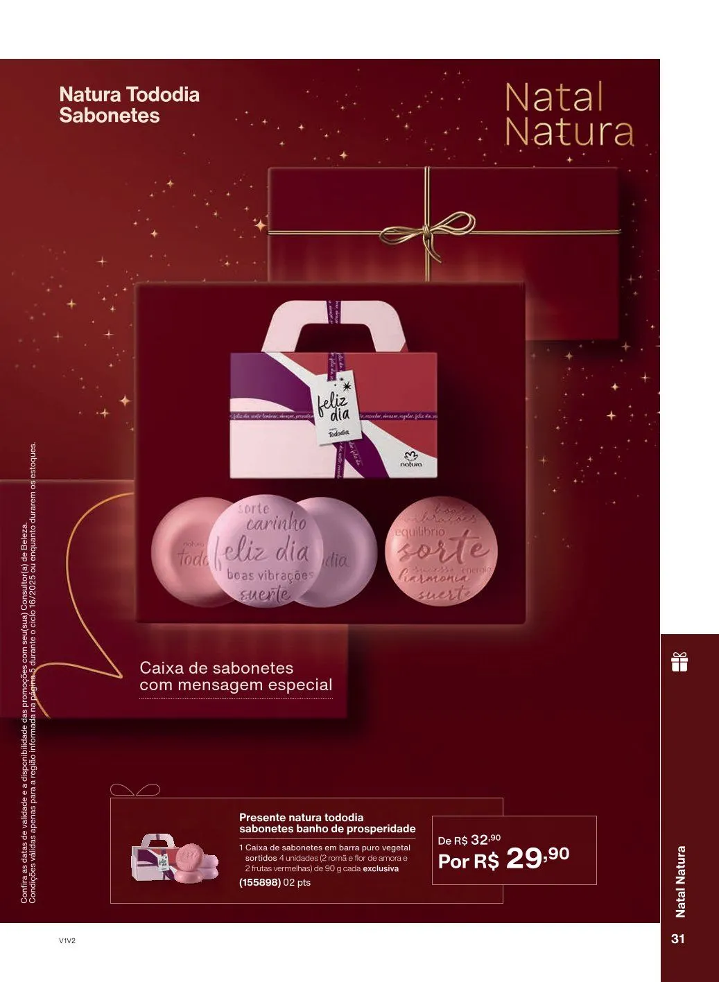 Encarte de Natura Ofertas 1 de outubro até 31 de outubro 2025 - Pagina 31