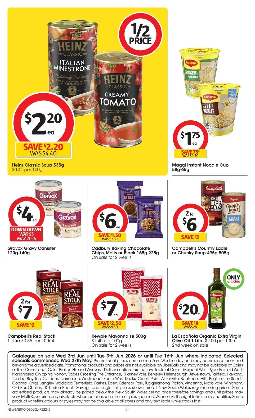 Coles - Catalogue valid from 3 June to 9 June 2026 - page 31