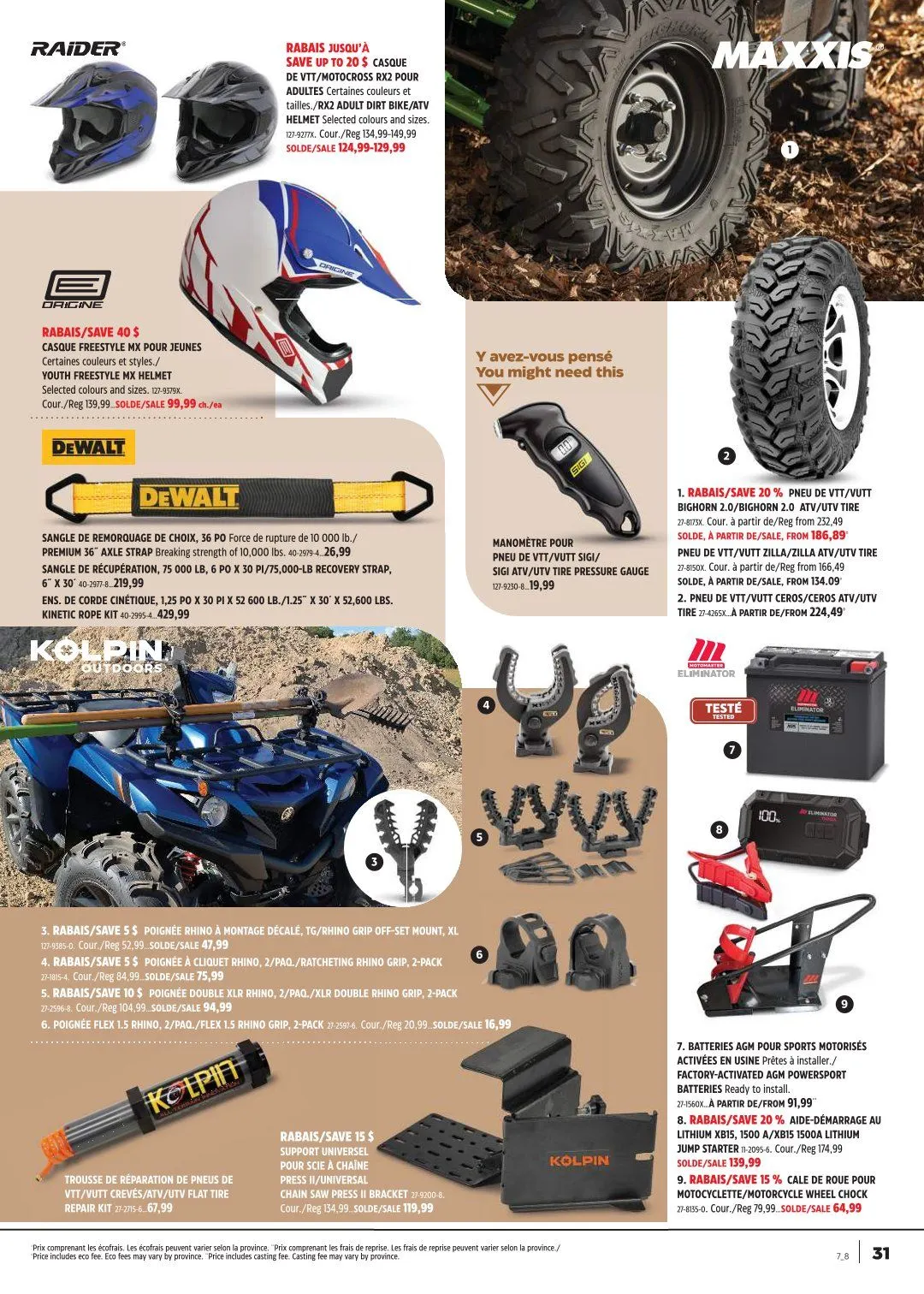 Canadian Tire Sales from May 7 to May 28 2026 - flyer page 31