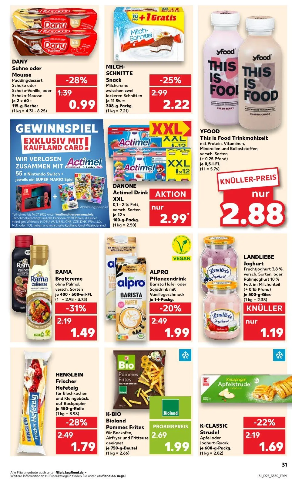 Kaufland Prospekt von 3. Juli bis 9. Juli 2025 - Prospekt seite 29