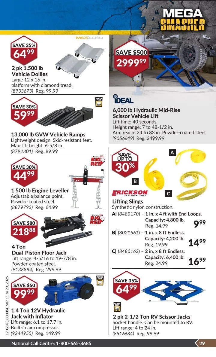Princess Auto flyers from March 11 to March 23 2025 - flyer page 31