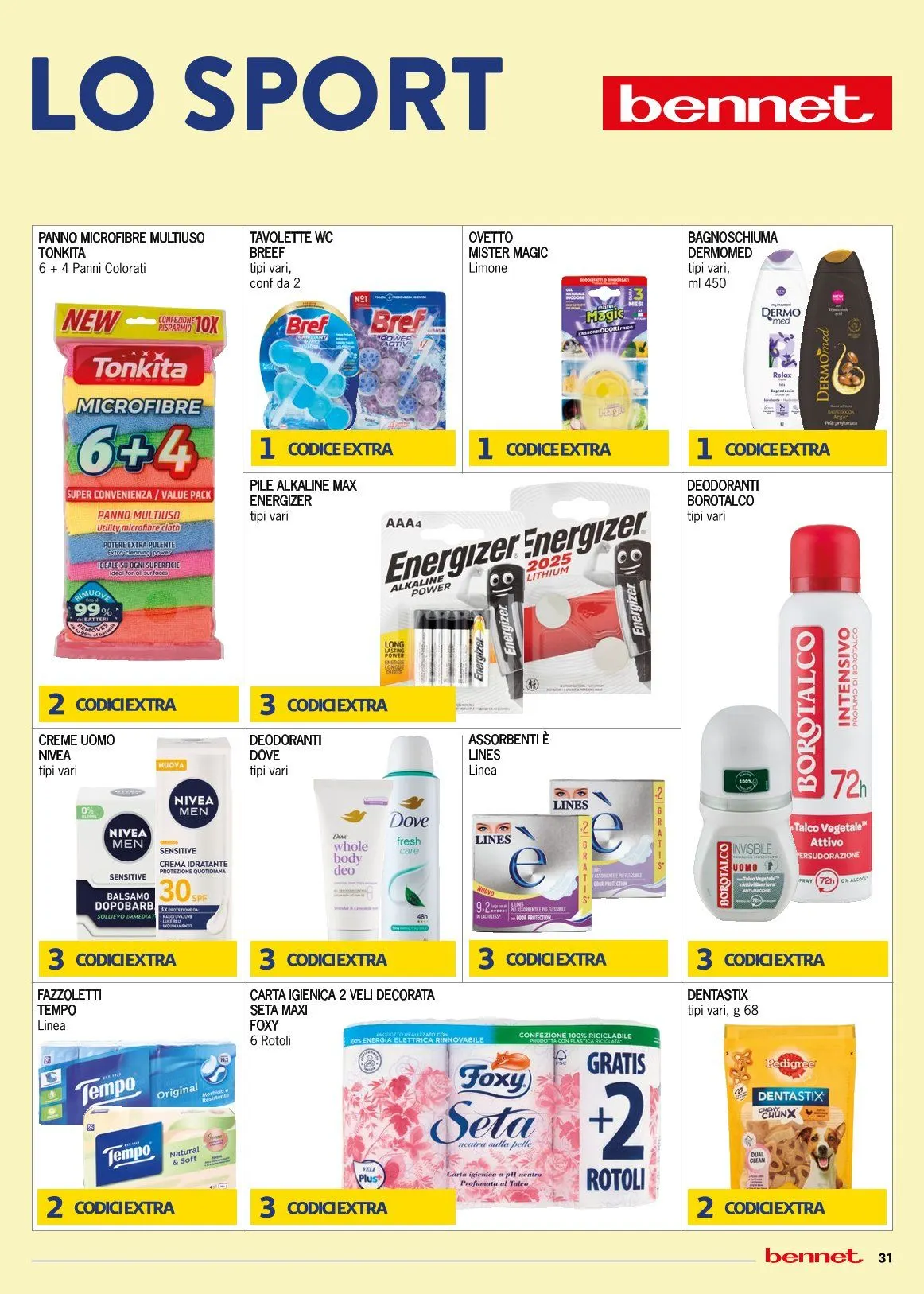  Volantini bennet da 7 aprile a 22 aprile di 2026 - Pagina del volantino 31