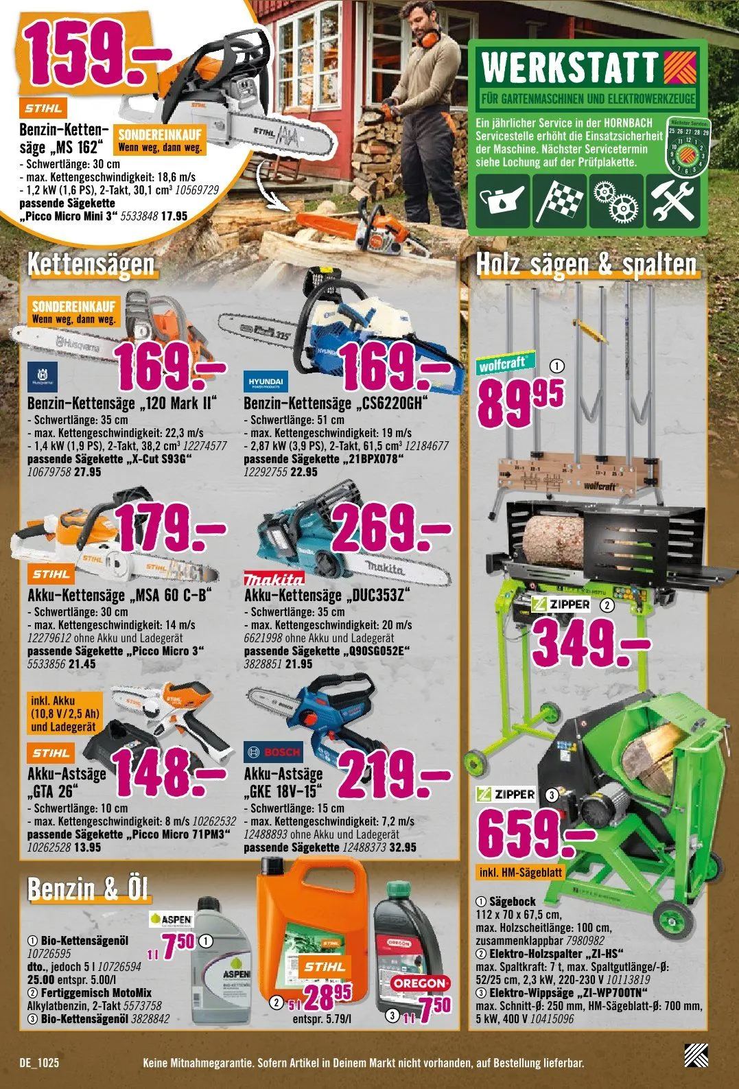 Hornbach Angebote von 29. Oktober bis 4. November 2025 - Prospekt seite 31