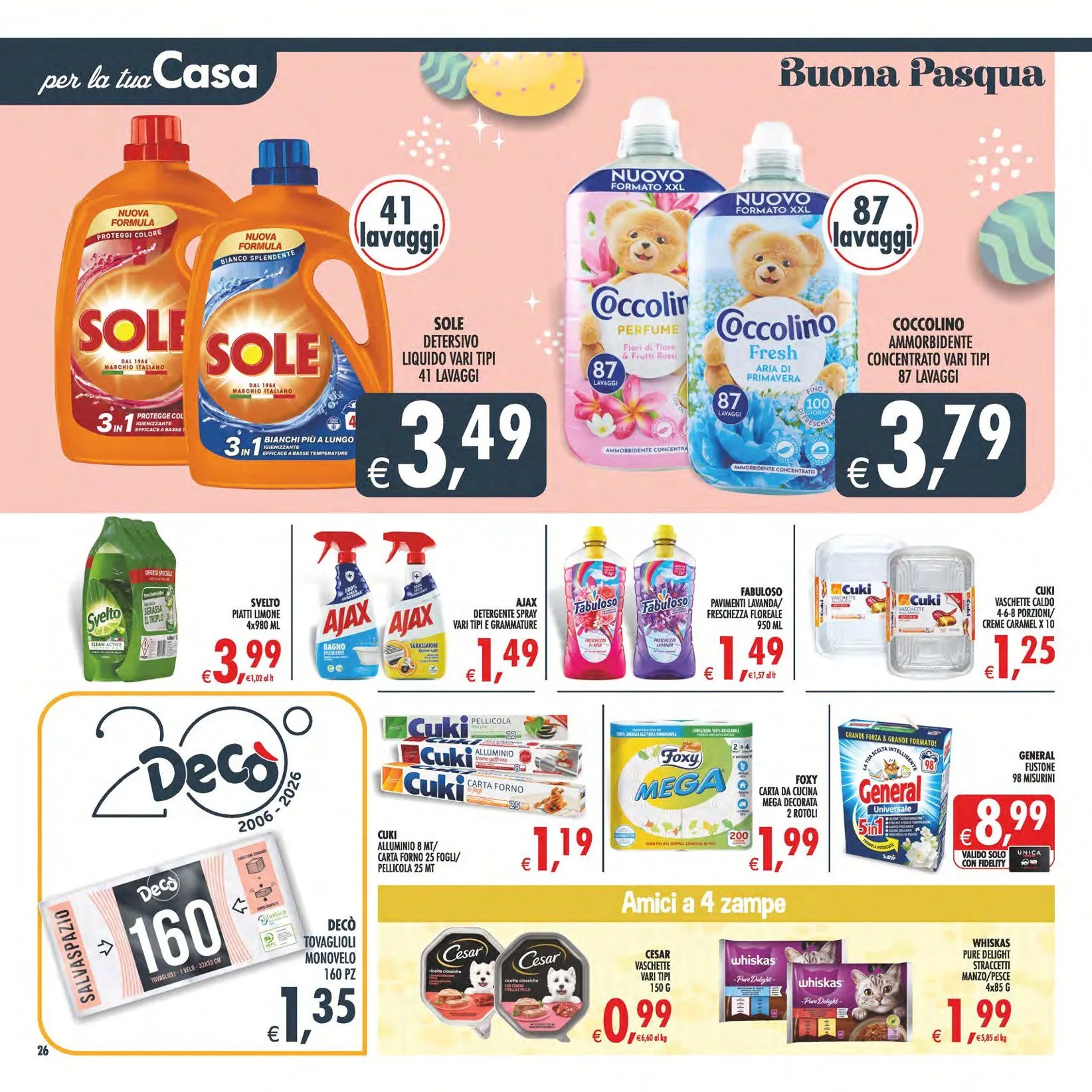 Volantini Deco Supermercati da 27 marzo a 6 aprile di 2026 - Pagina del volantino 31