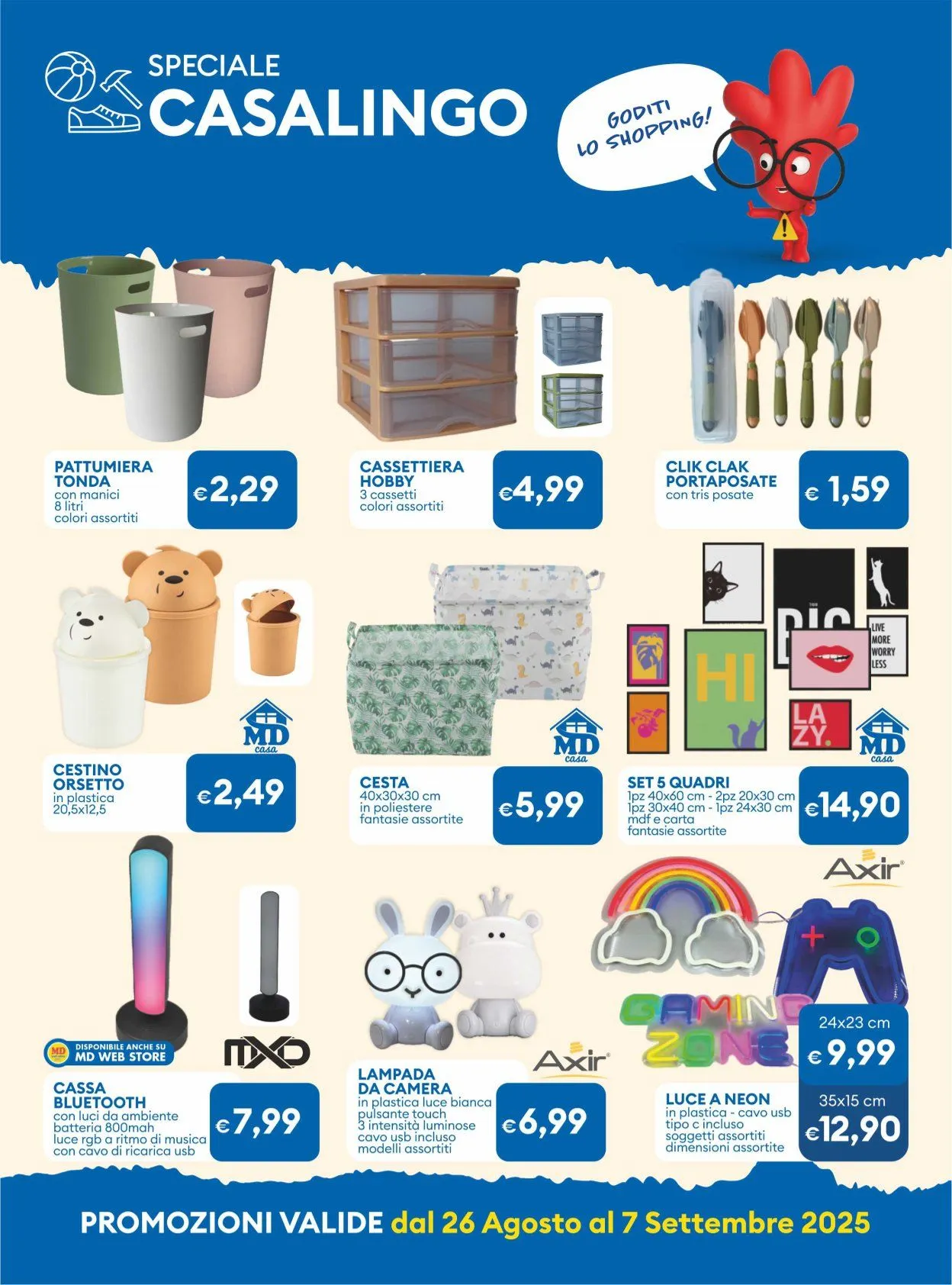 Volantini MD Discount da 26 agosto a 7 settembre di 2025 - Pagina del volantino 23