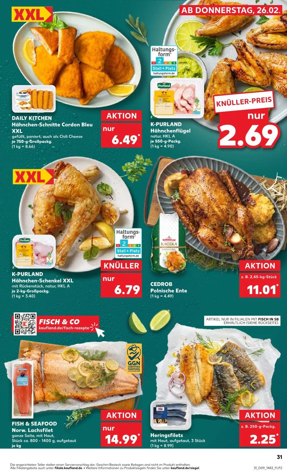Kaufland Angebote von 27. Februar bis 4. März 2026 - Prospekt seite 31