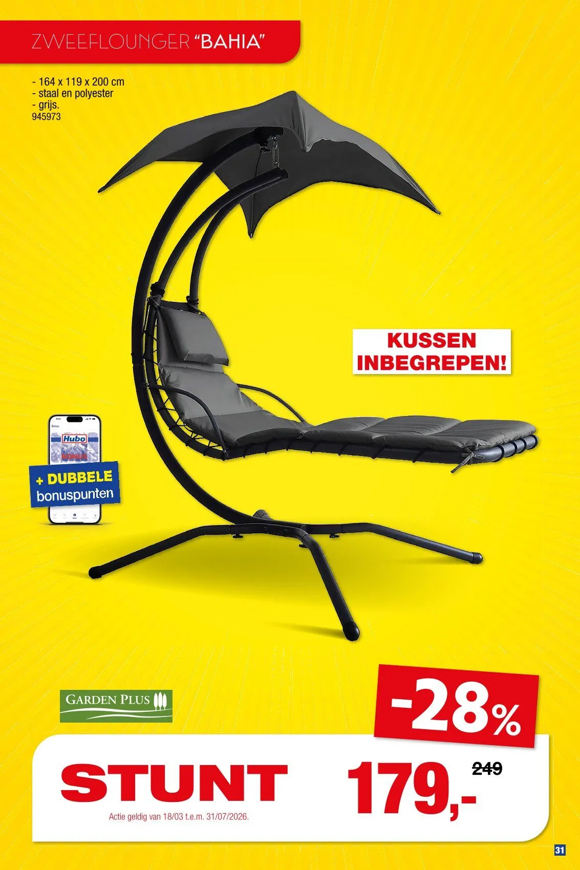 Hubo folders van 18 maart tot 31 juli 2026 - Folder pagina 31