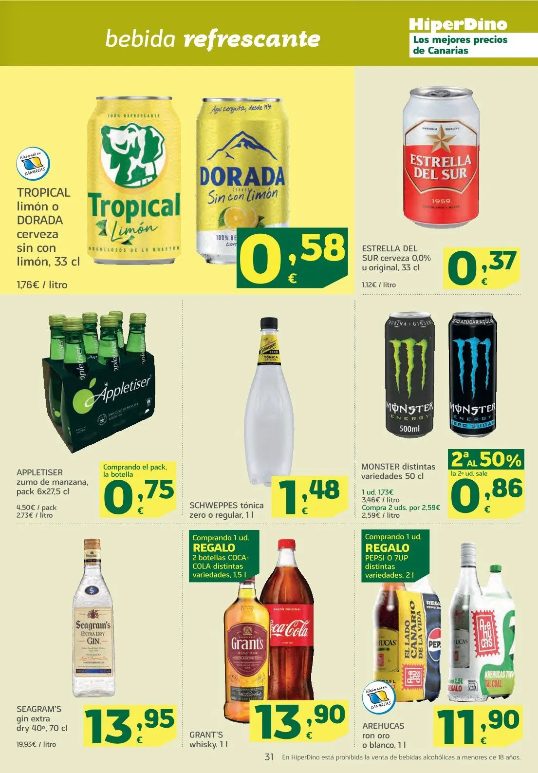 Catálogo de HiperDino Ofertas 12 de agosto al 25 de agosto 2025 - Página 31
