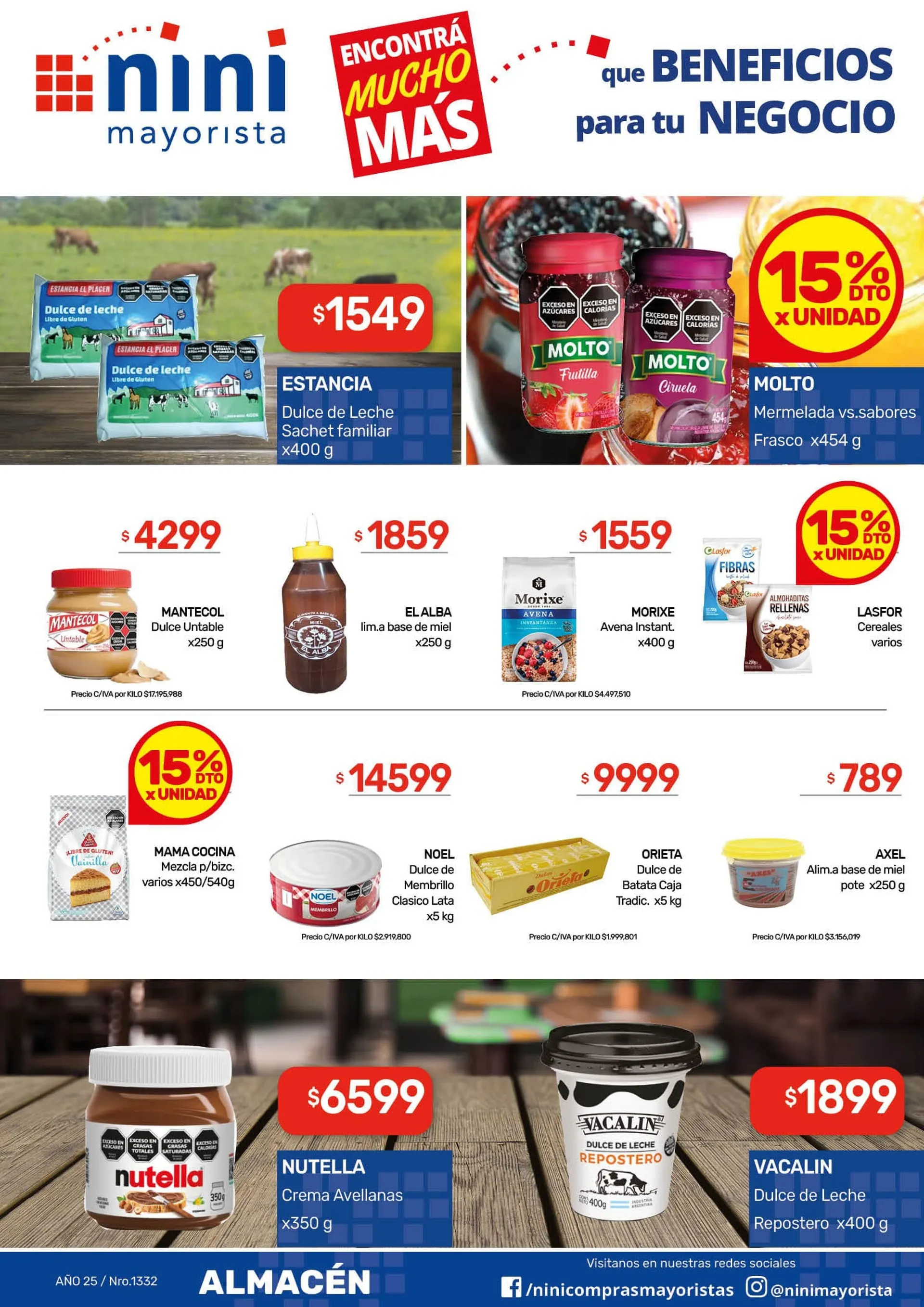 Ofertas de Ofertas Nini Mayorista 3 de noviembre al 9 de noviembre 2025 - Página 31 del catálogo