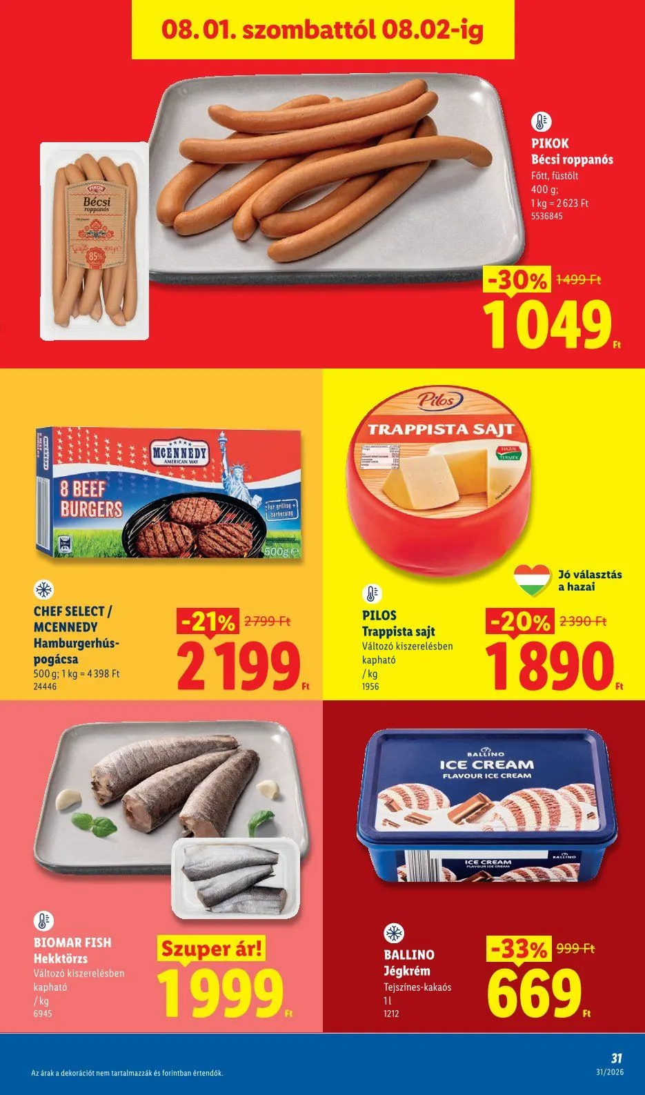 Katalógus Lidl  július 30.-tól augusztus 8.-ig 2026. - Oldal 31