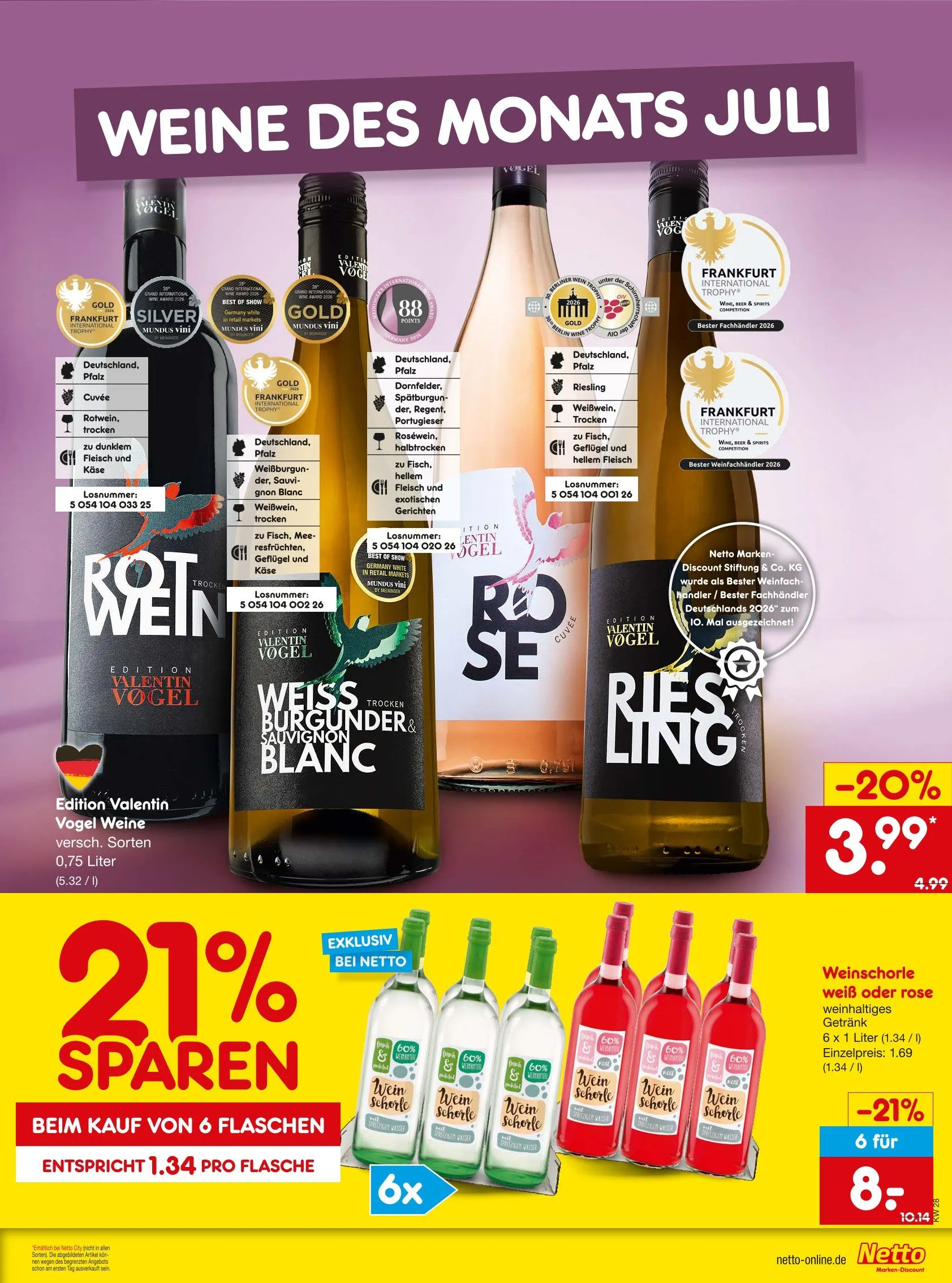 Netto Marken-Discount Folder van 6 juli tot 12 juli 2026 - Folder pagina 31