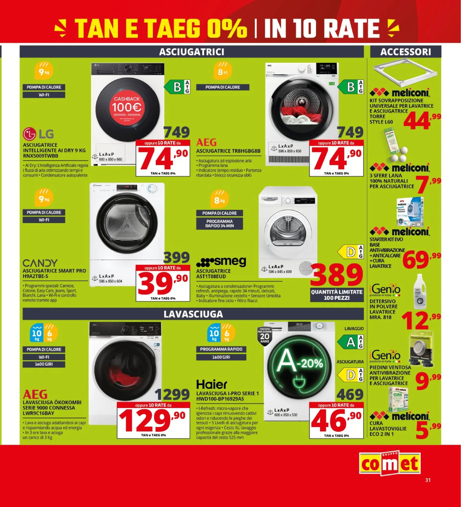 Volantini Comet da 19 febbraio a 4 marzo di 2026 - Pagina del volantino 31