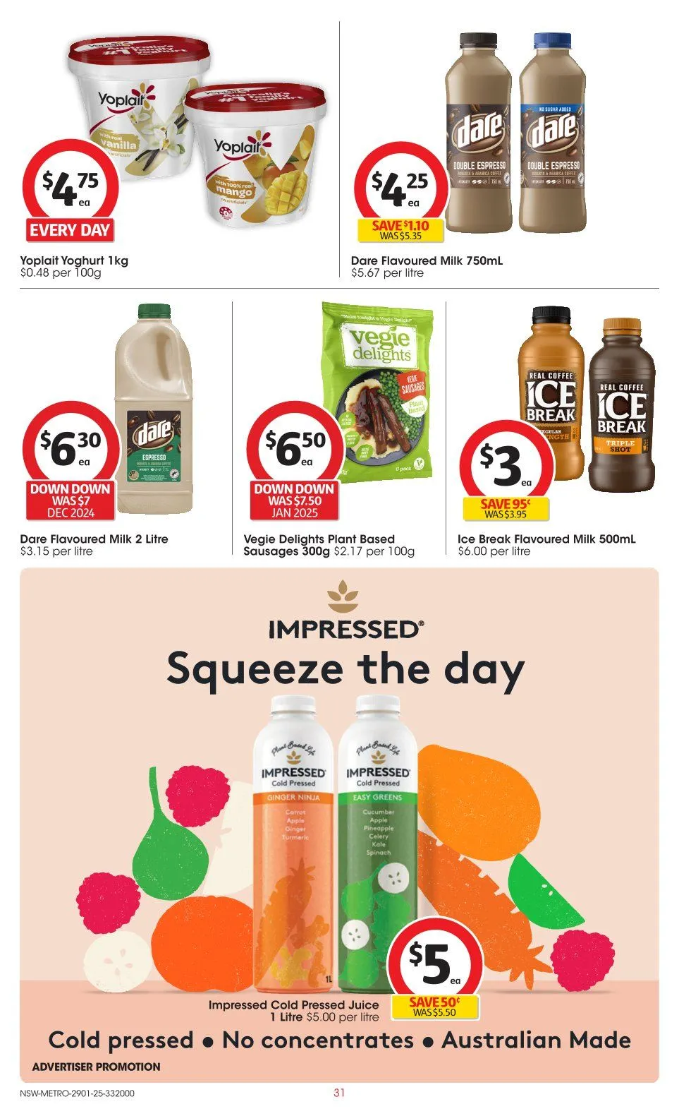 Coles Deals - Catalogue valid from 29 January to 4 February 2025 - page 31