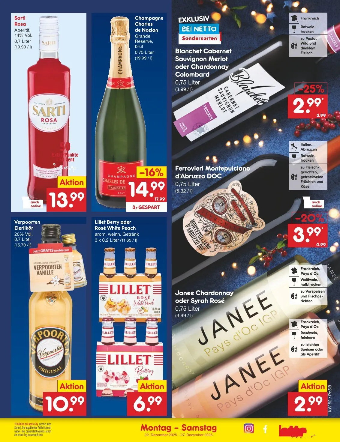  Netto Marken-Discount Angebote von 22. Dezember bis 27. Dezember 2025 - Prospekt seite 31