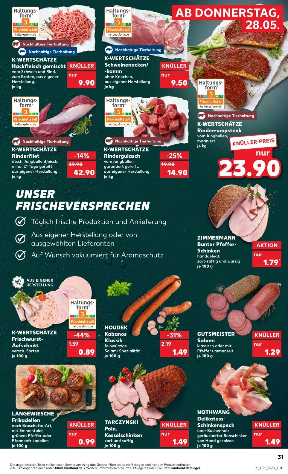 Kaufland Prospekte von 28. Mai bis 3. Juni 2026 - Prospekt seite 31
