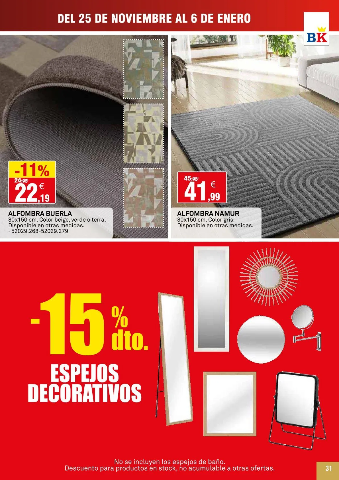 Catálogo de Bricoking Ofertas 25 de noviembre al 6 de enero 2026 - Página 31