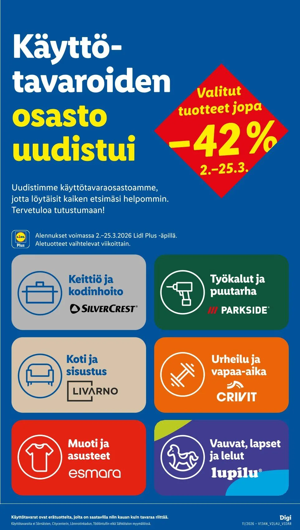 Kaupan Lidl uusimmat tarjoukset voimassa alkaen 12. maaliskuuta - 18. maaliskuuta 2026 - Tarjouslehti sivu 31