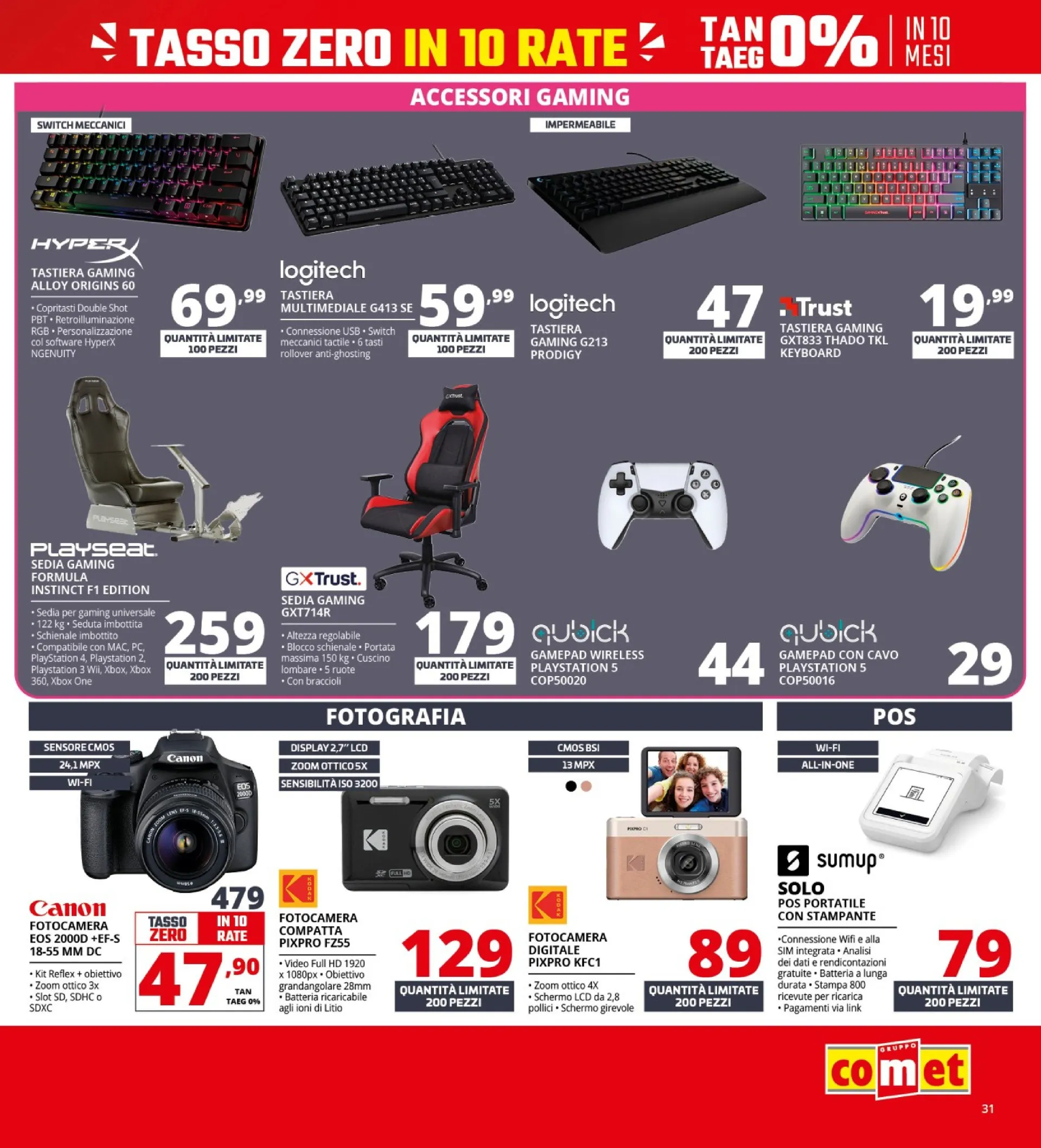 Comet Volantino da 9 aprile a 22 aprile di 2026 - Pagina del volantino 31