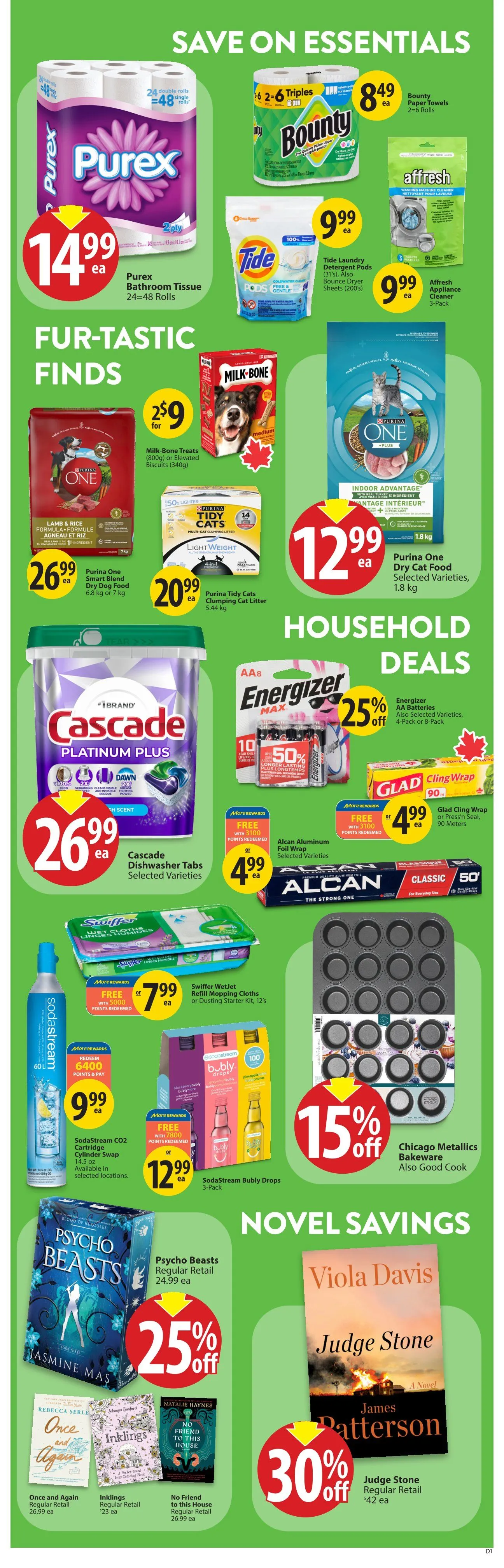 Save on foods weekly ads from March 27 to April 2 2026 - flyer page 31