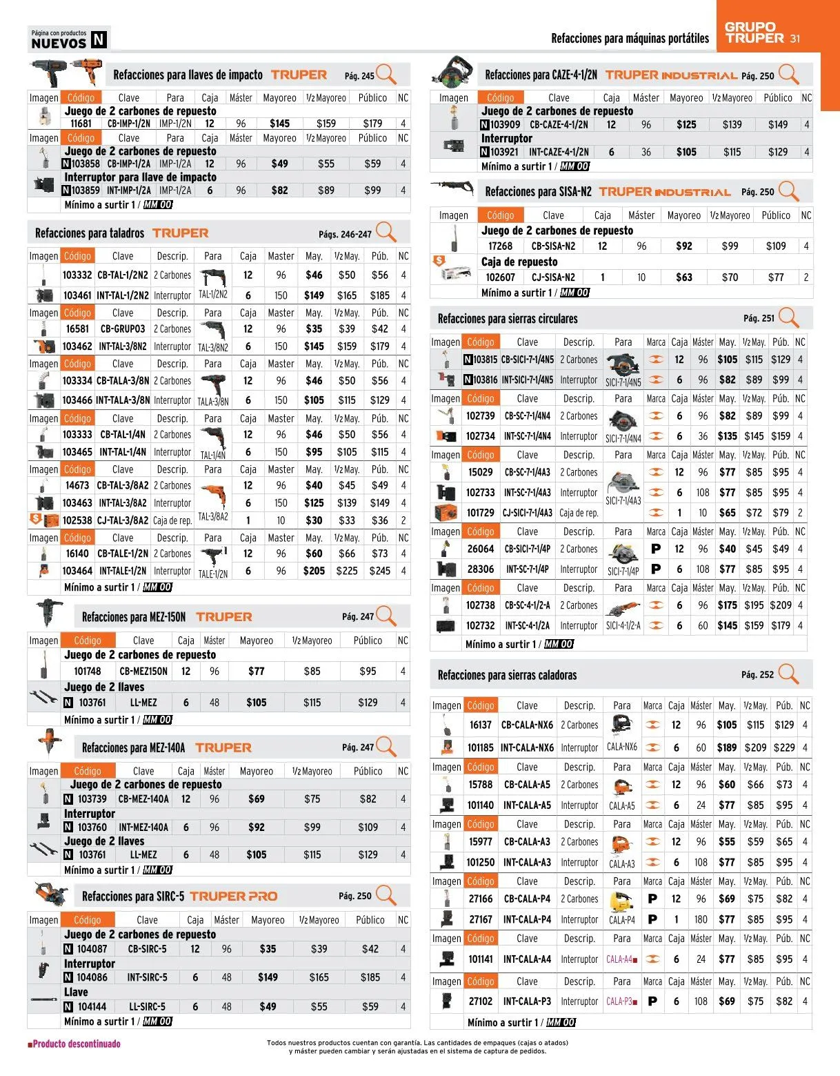 Catálogo de Truper catálogos y ofertas 20 de marzo al 30 de mayo 2026 - Pagina 31