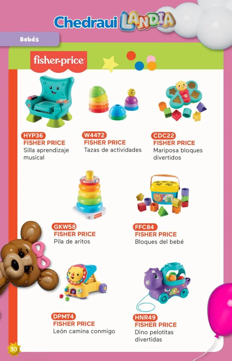 Catálogo de Chedrauilandia - Juguetes al mejor precio 17 de septiembre al 25 de diciembre 2024 - Pagina 30