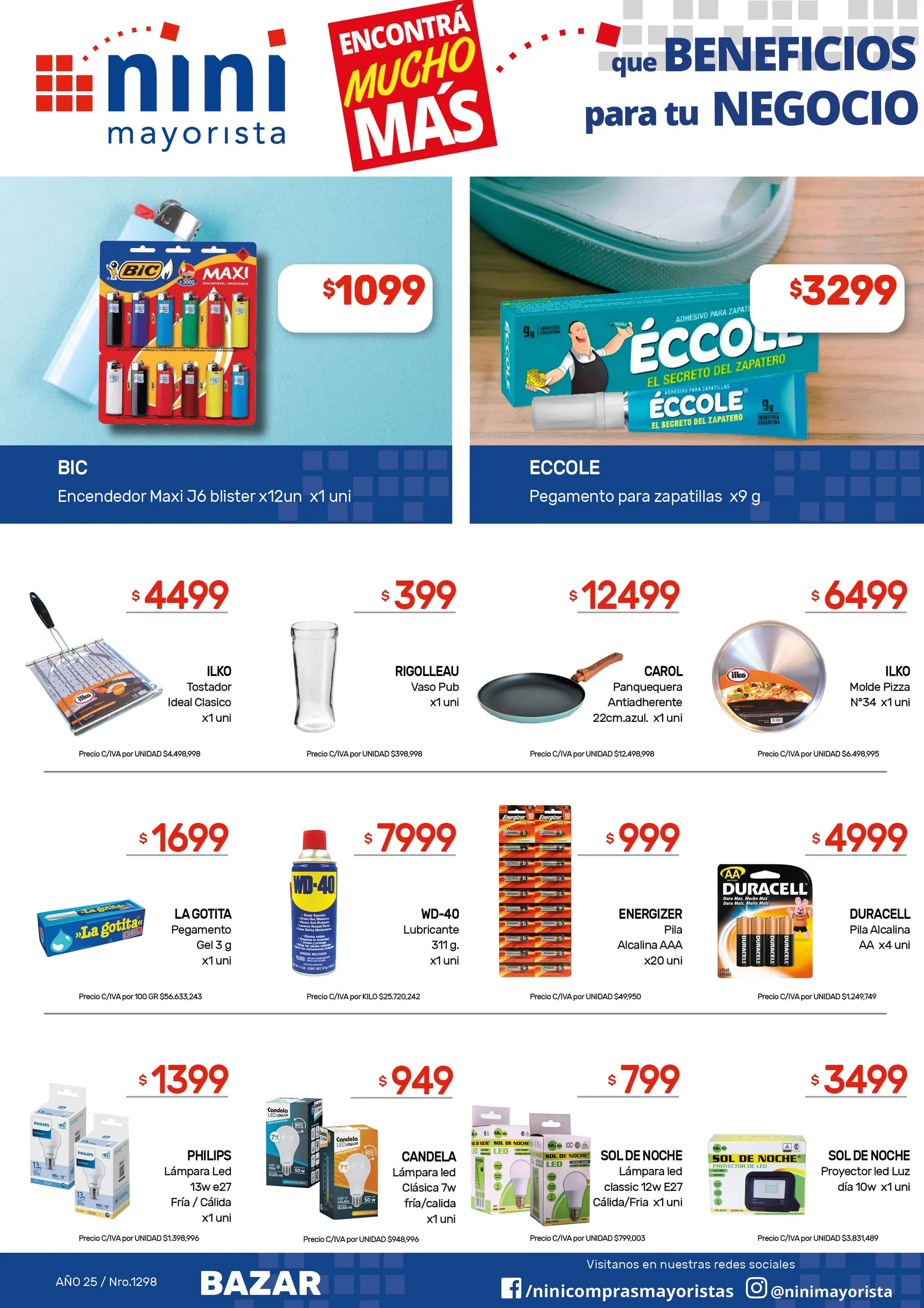 Ofertas de Nini Mayorista 10 de marzo al 16 de marzo 2025 - Página 31 del catálogo