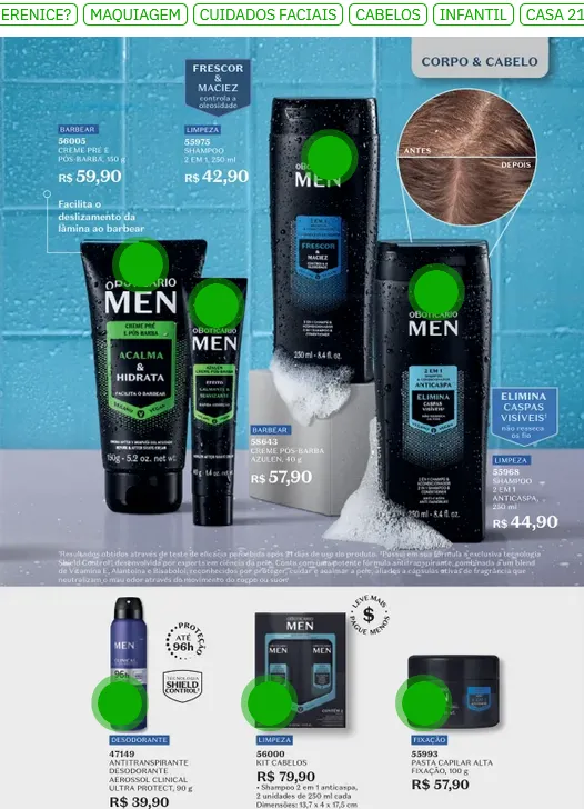 Encarte de  Folhetos O Boticário 19 de janeiro até 25 de janeiro 2026 - Pagina 31