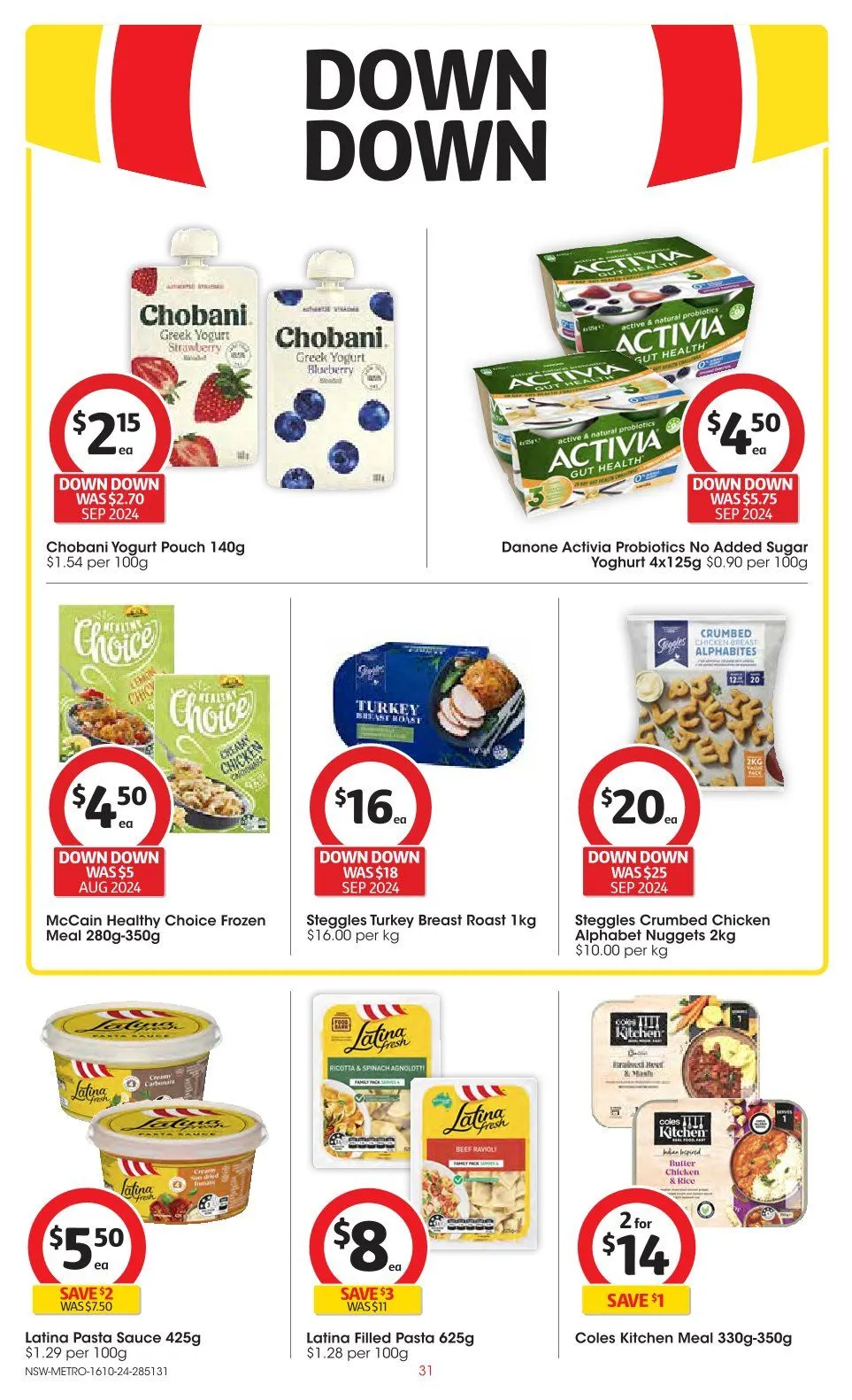 Coles Weekly Ad - Catalogue valid from 16 October to 22 October 2024 - page 31