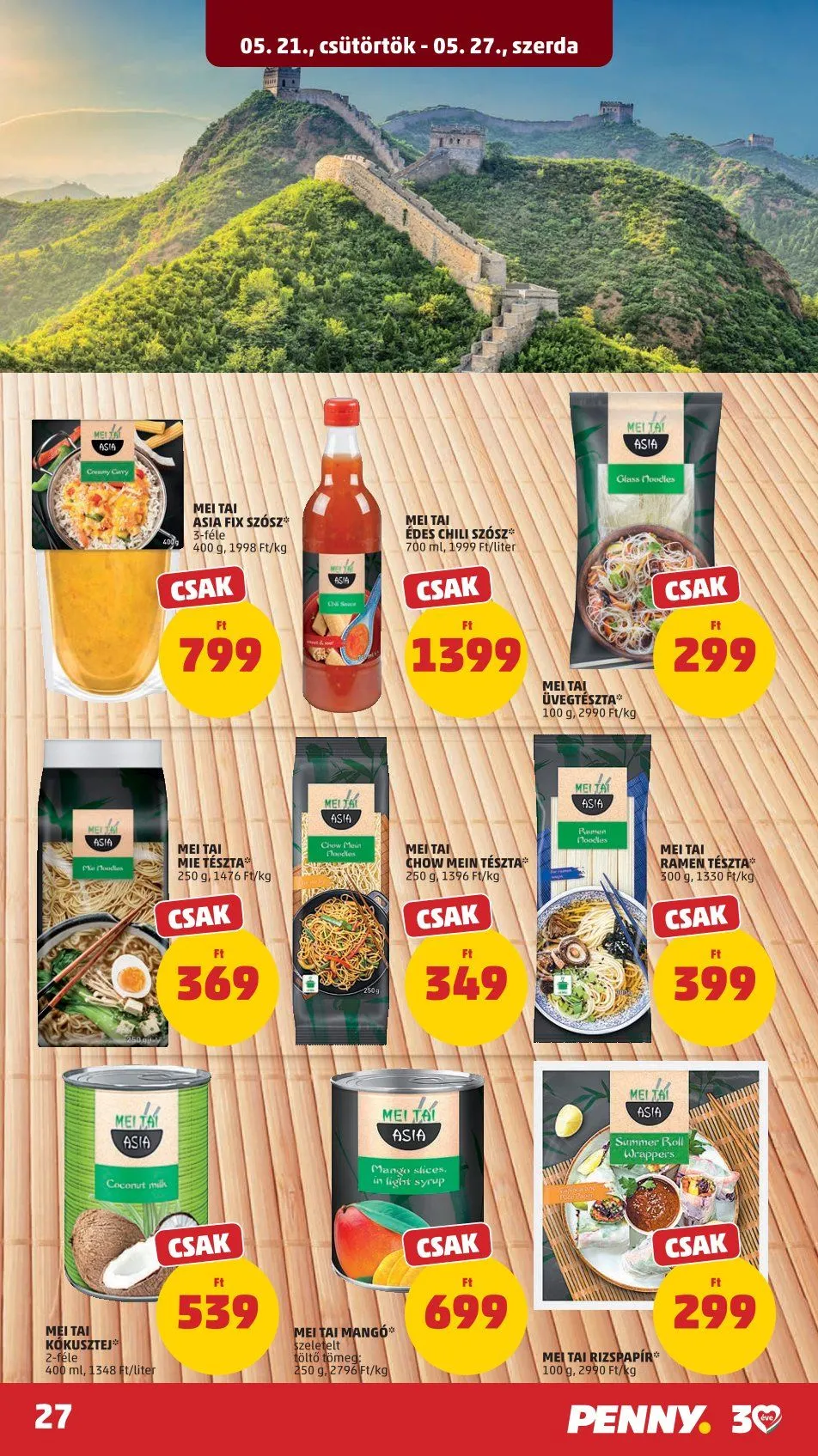 Katalógus  Penny Market legfrissebb ajánlatai május 21.-tól május 27.-ig 2026. - Oldal 31