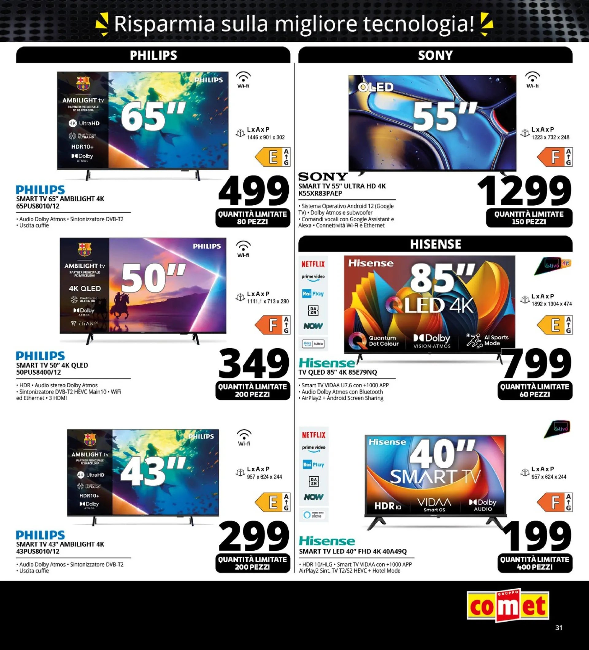 Comet Volantino da 13 novembre a 11 dicembre di 2025 - Pagina del volantino 31